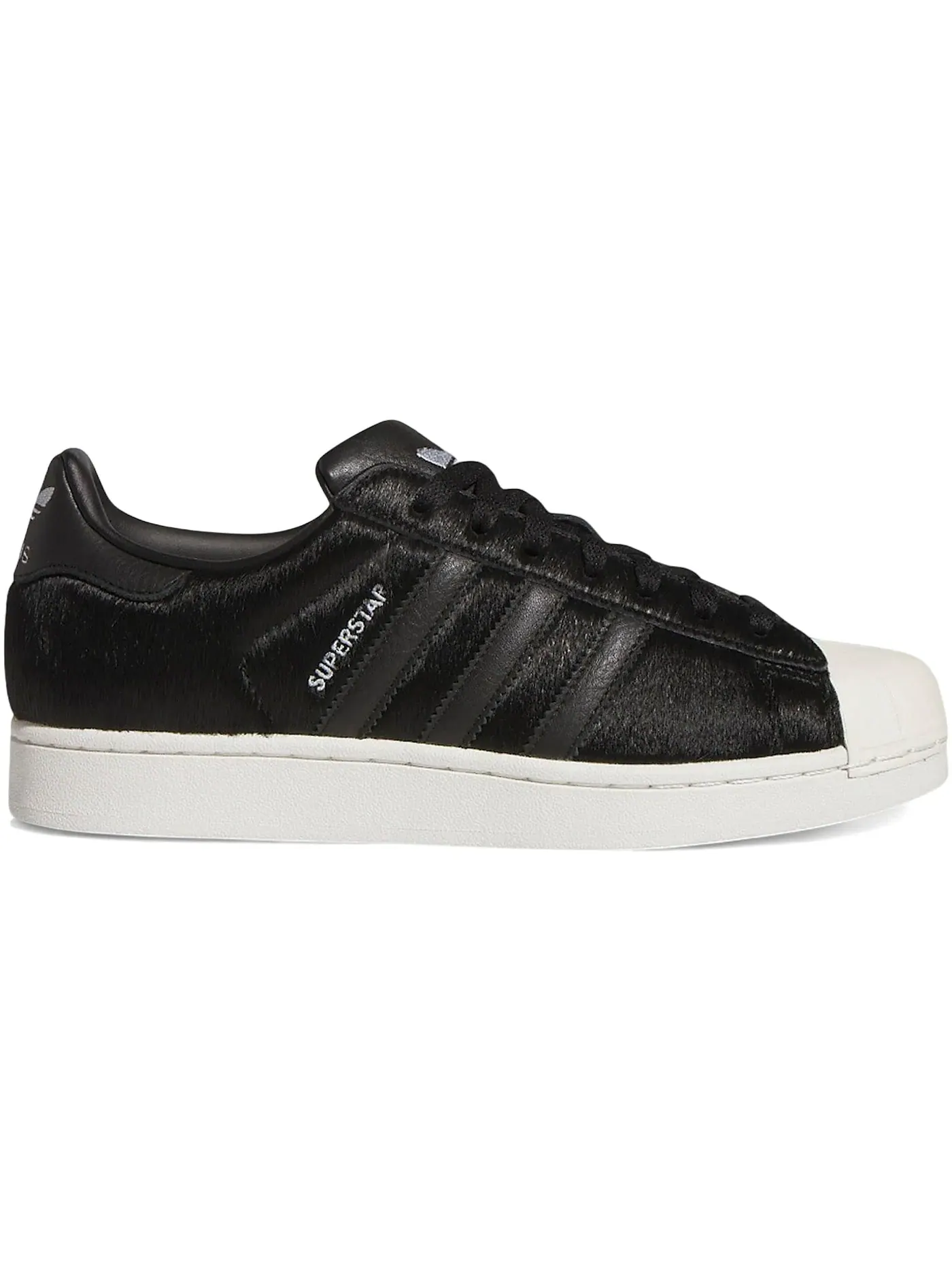 Мужские кроссовки Lifestyle с контрастными элементами Adidas Superstar II — изображение 1 из 1, черный/черный/белый