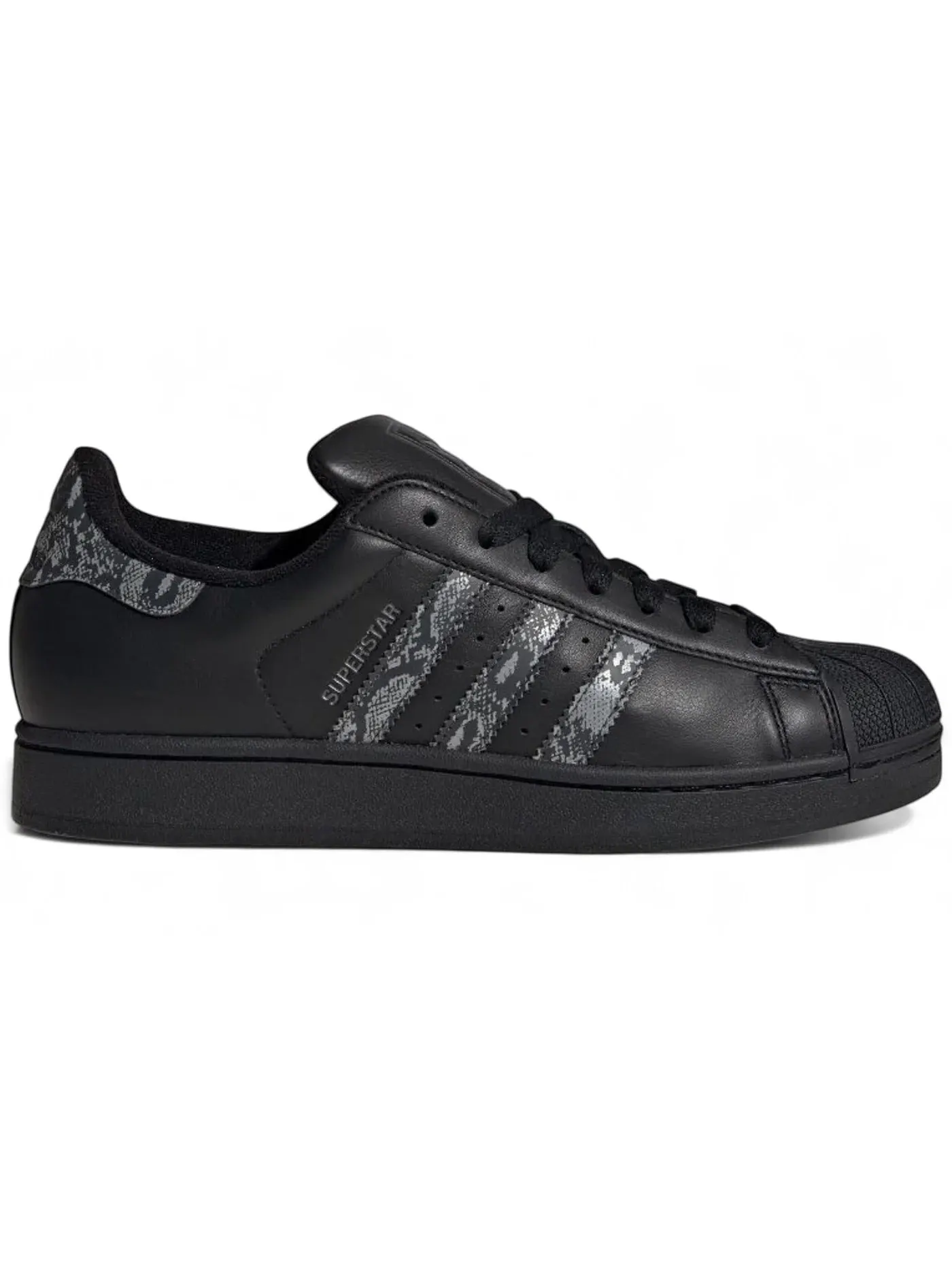 Мужские кроссовки Lifestyle с принтом Adidas Superstar II Adidas — изображение 1 из 1, черный//черный