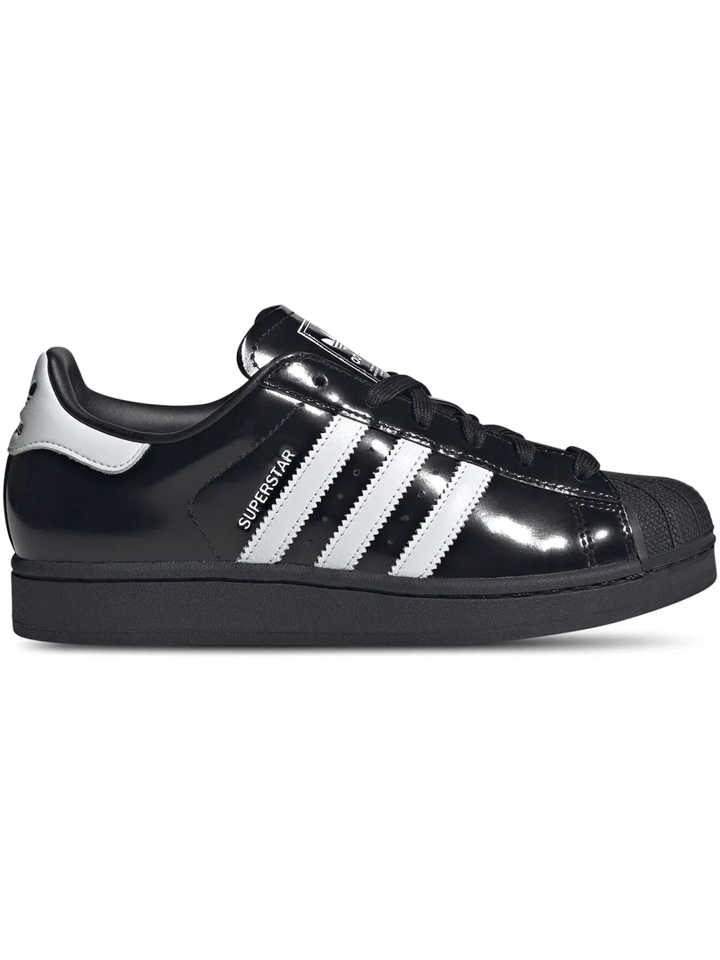 Женские кроссовки Lifestyle Adidas Superstar II — изображение 1 из 1, черный/белый/черный