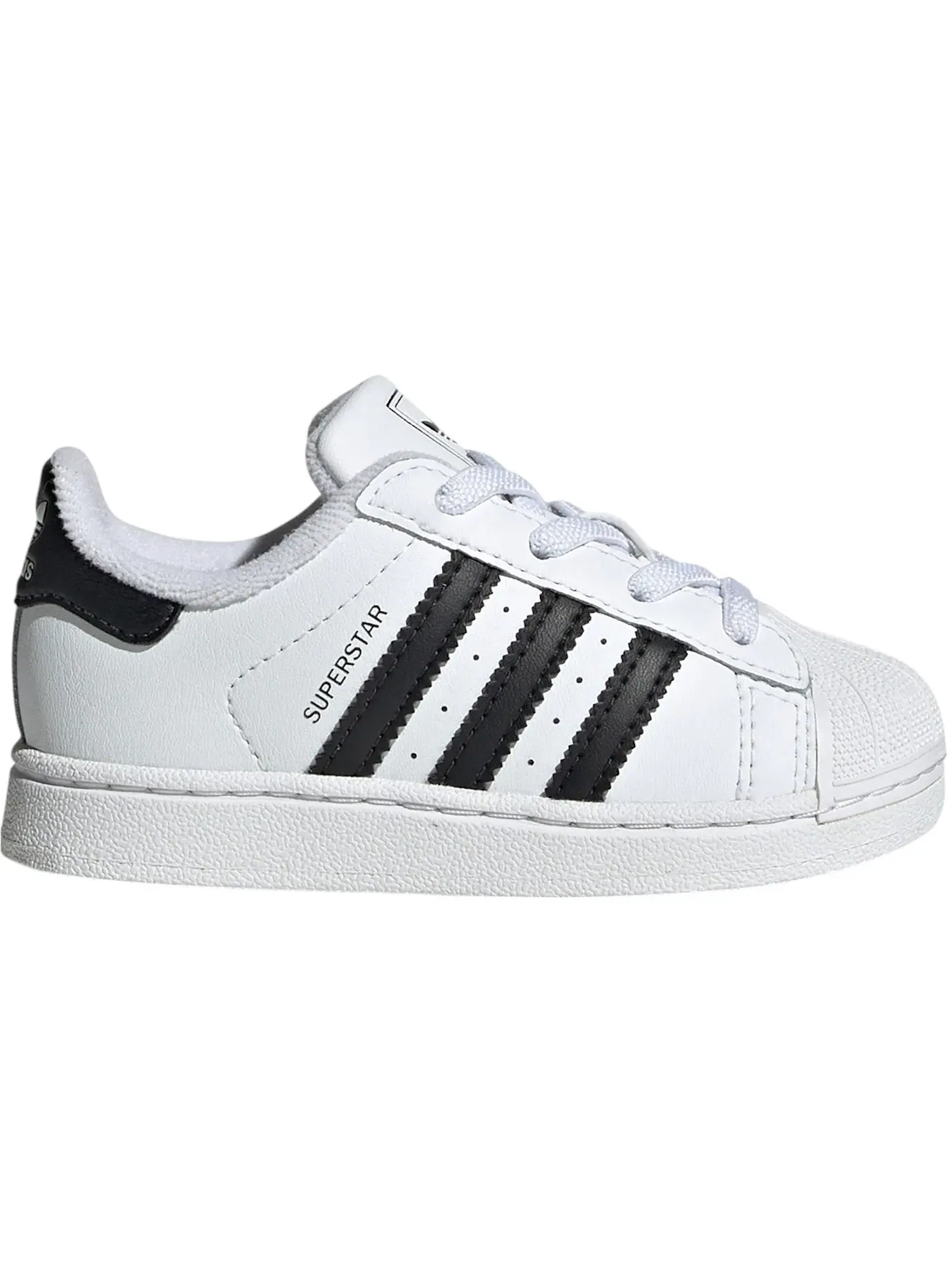 Детские кроссовки с ракушечным носком Adidas Superstar II — изображение 1 из 1, белый черный белый