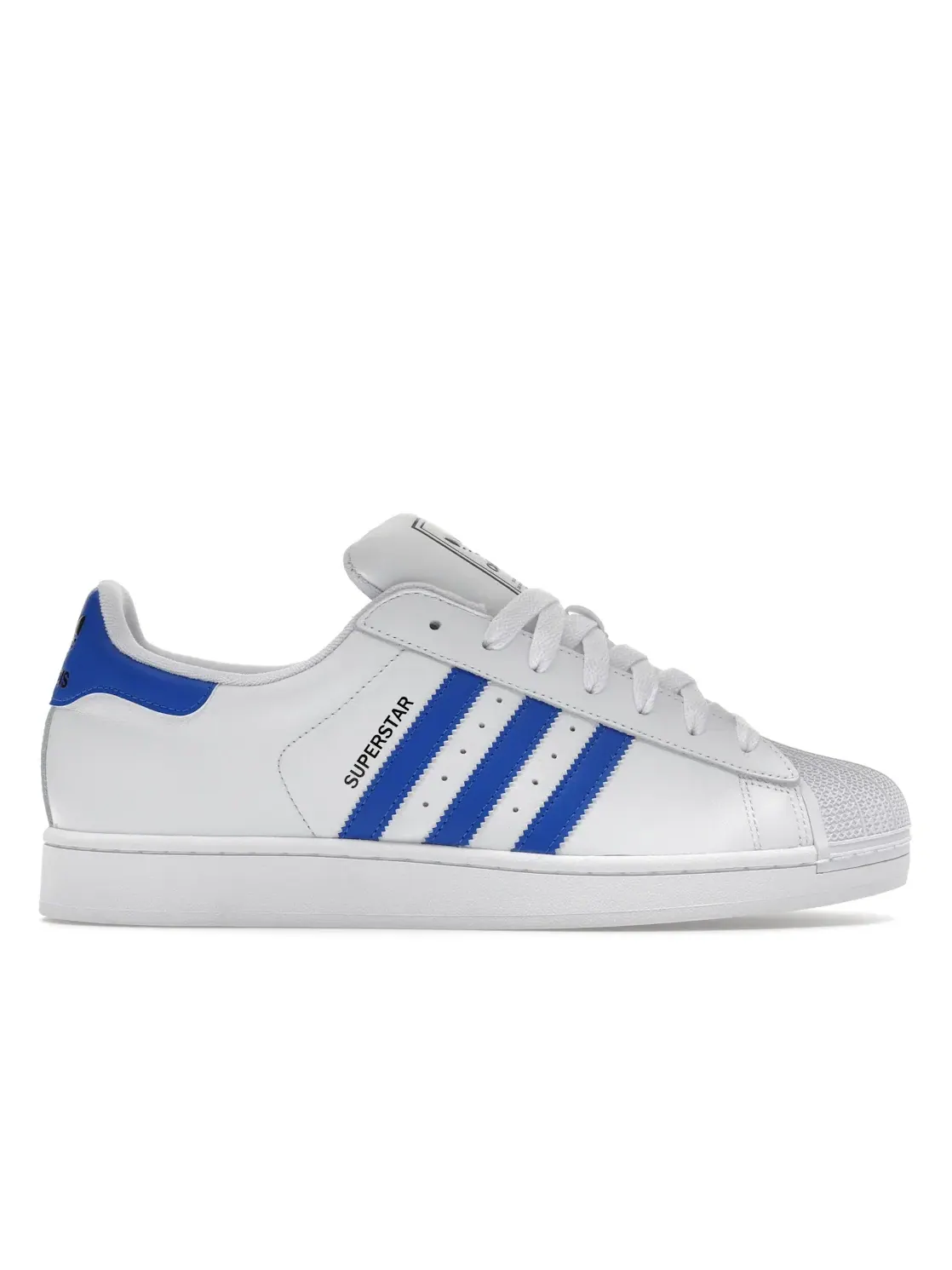 Мужские кроссовки для повседневной носки Adidas Superstar II — изображение 1 из 4, белый синий