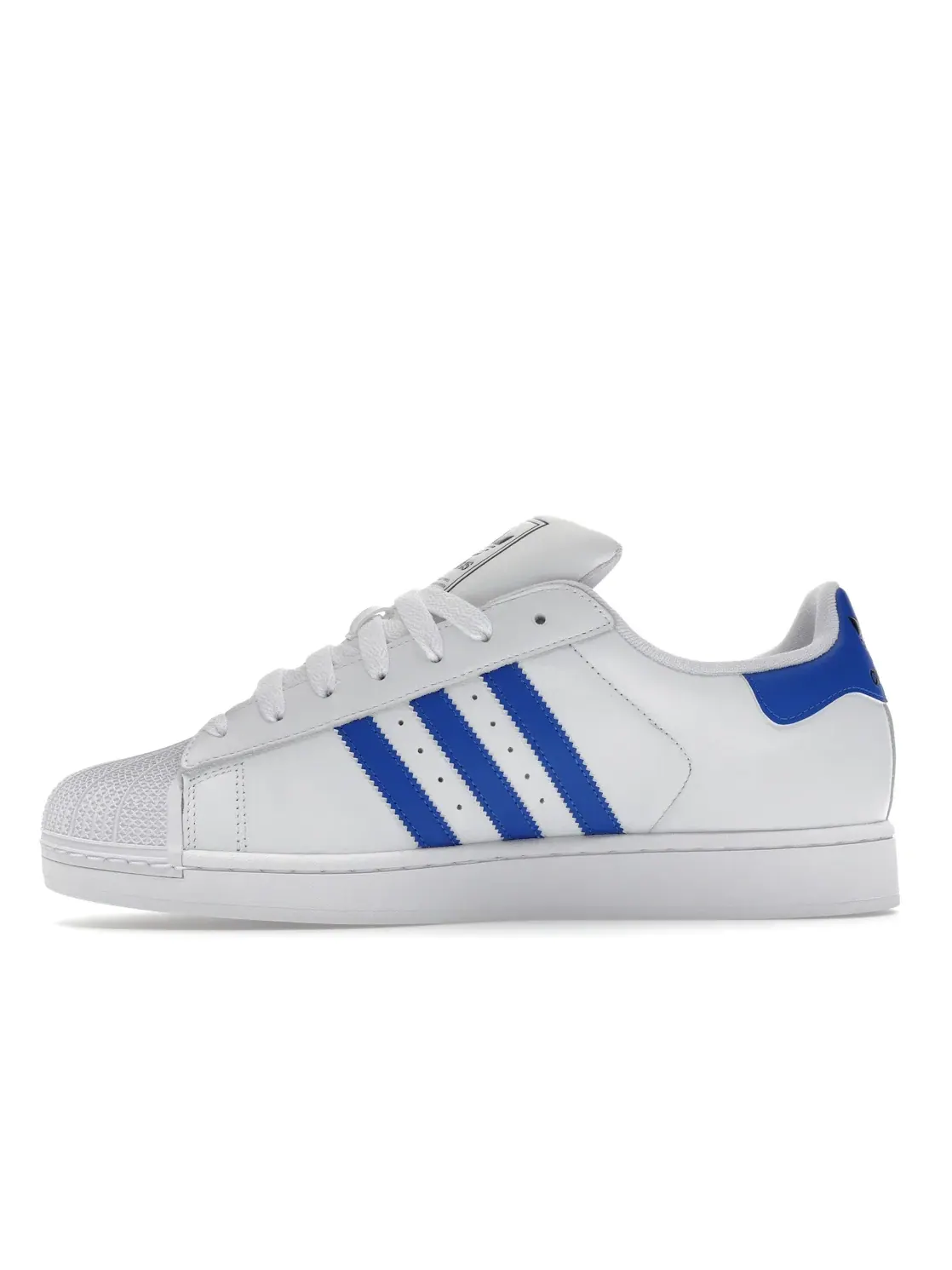 Мужские кроссовки для повседневной носки Adidas Superstar II — изображение 3 из 4, белый синий