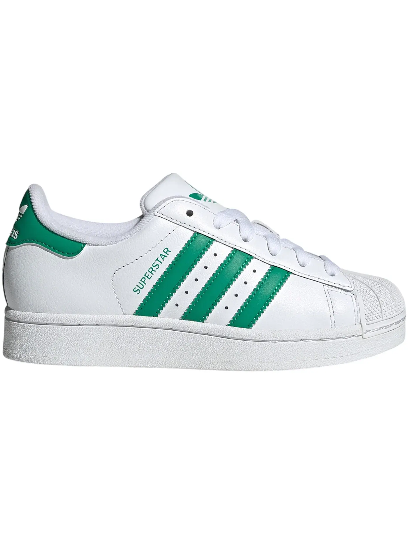 Детские кроссовки Lifestyle Adidas Superstar II Cloud White/Court Green/Court Green — изображение 1 из 1