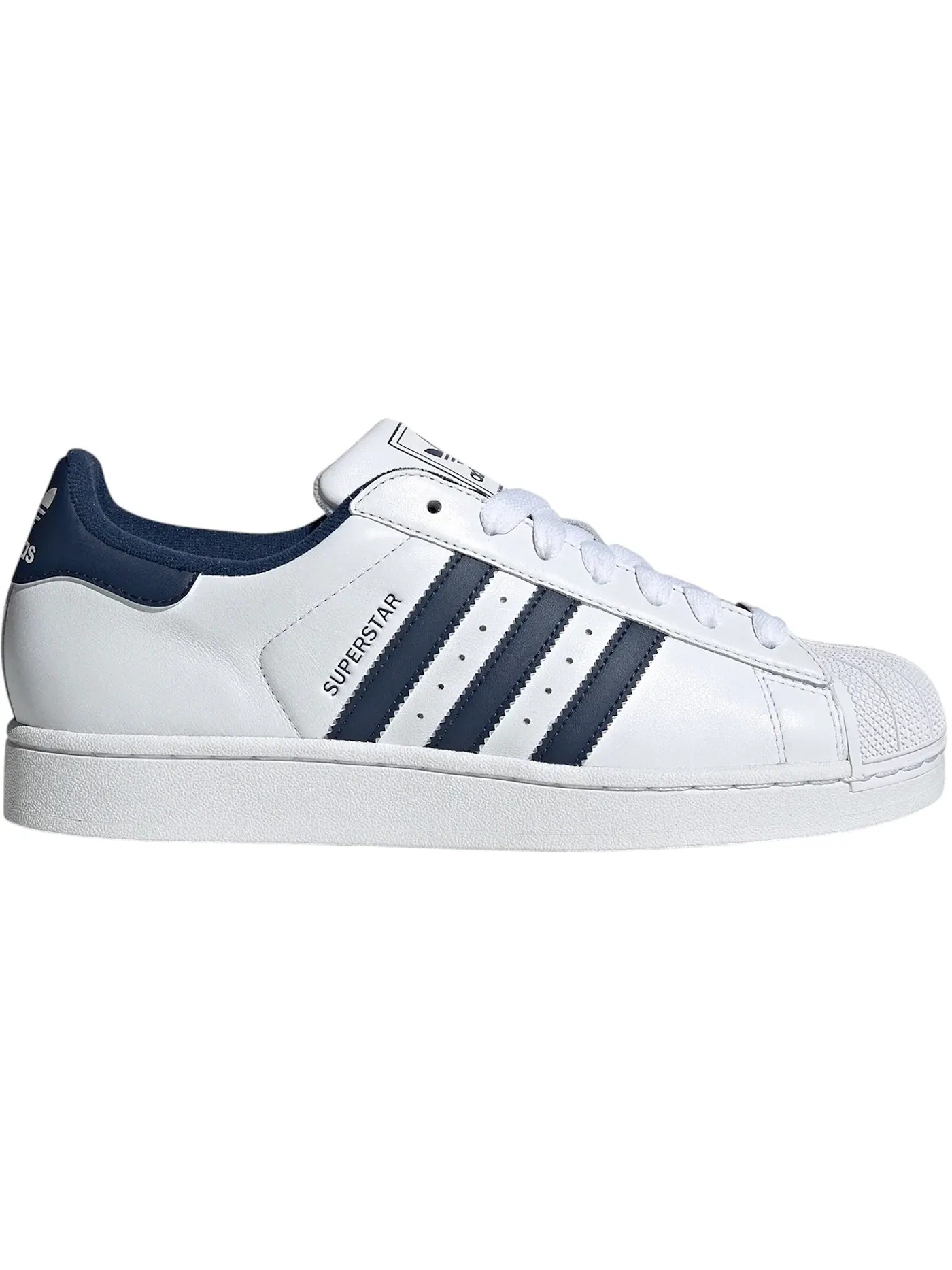 Мужские кроссовки Lifestyle Adidas Superstar II — изображение 1 из 1, белый/индиго/белый