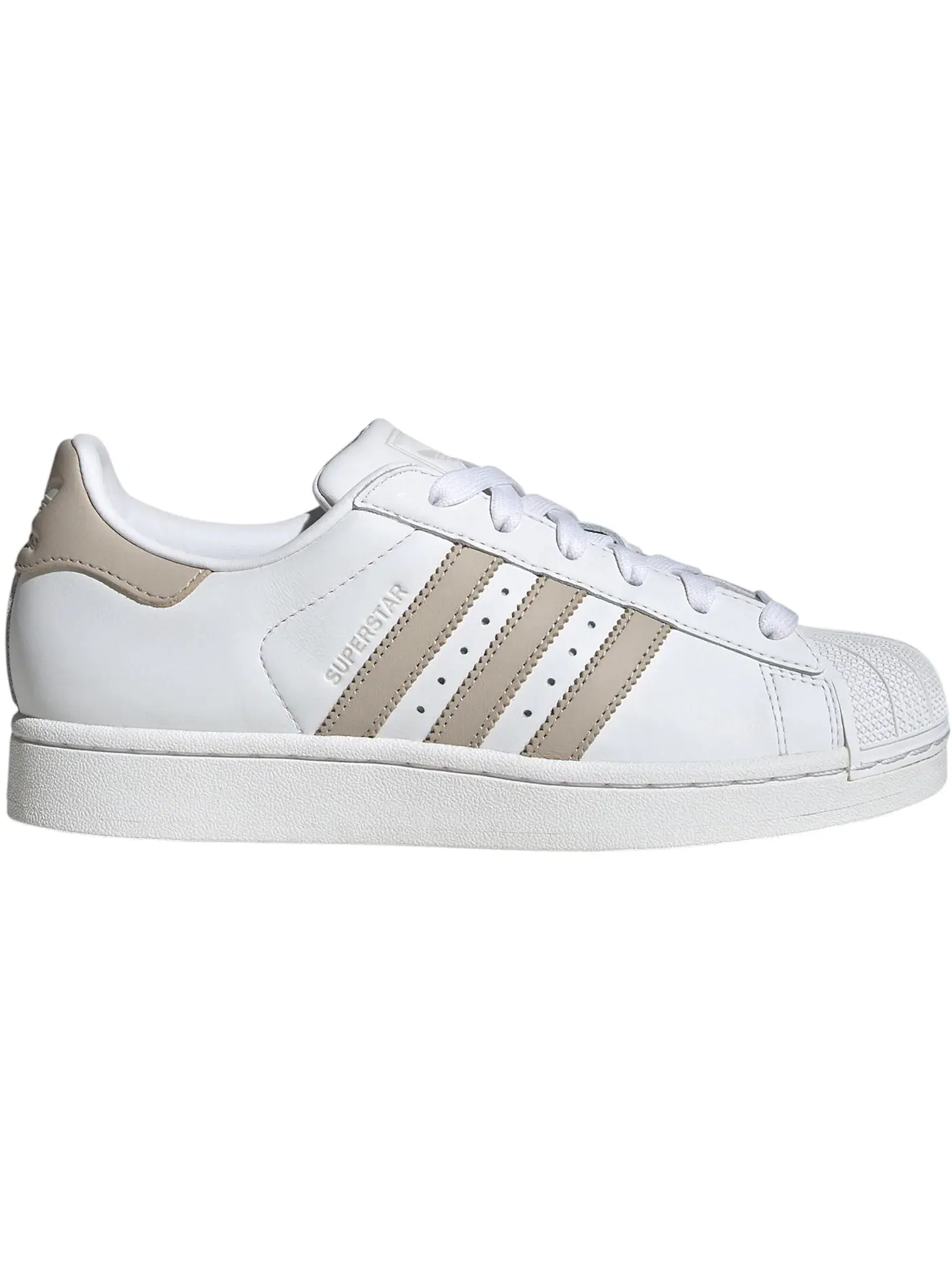 Женские кроссовки Lifestyle Adidas Superstar II — изображение 1 из 1, белый бежевый