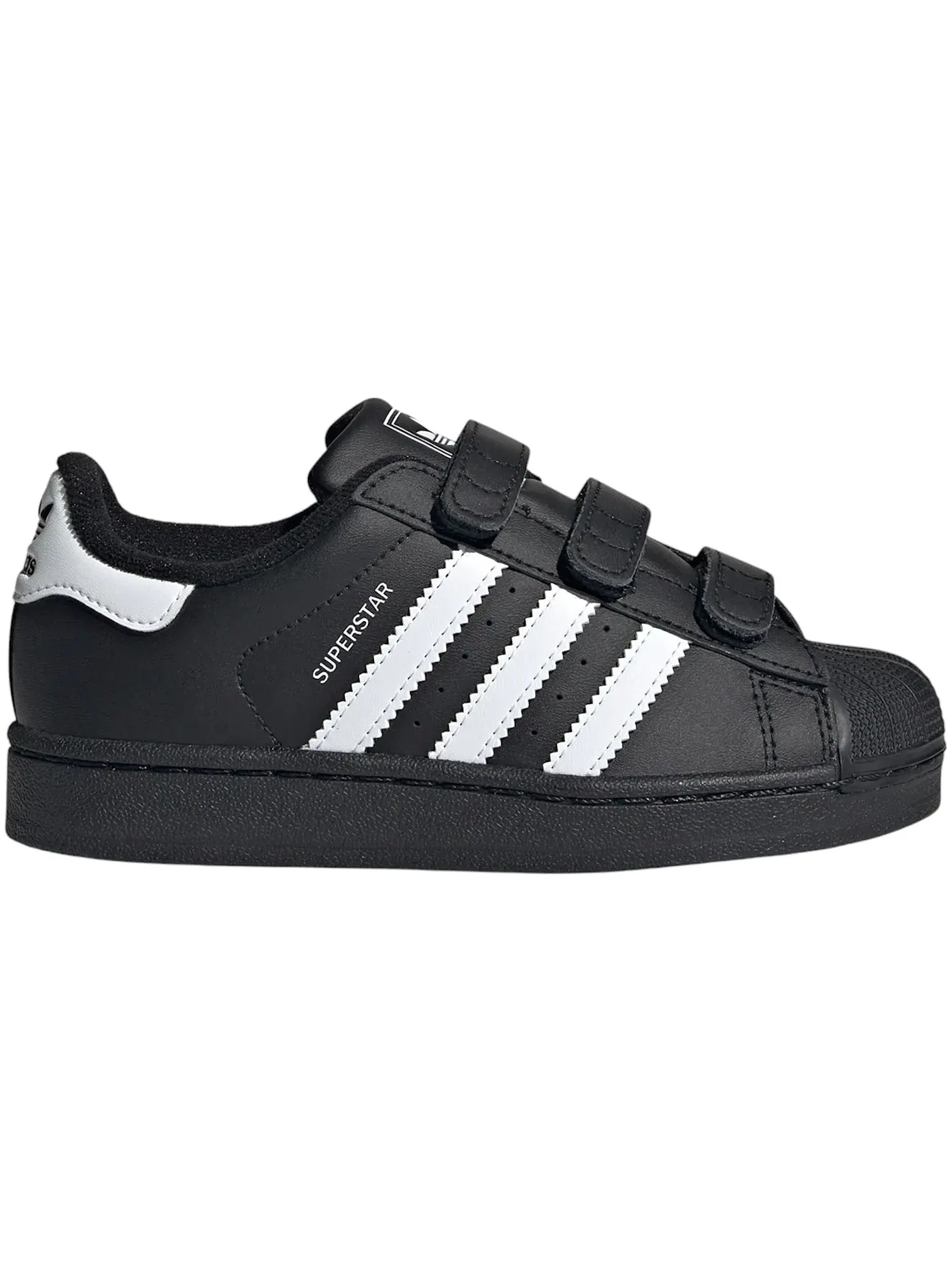 Детские кроссовки для мальчиков с закрытием на липучке Adidas Superstar II Comfort Closure — изображение 1 из 1