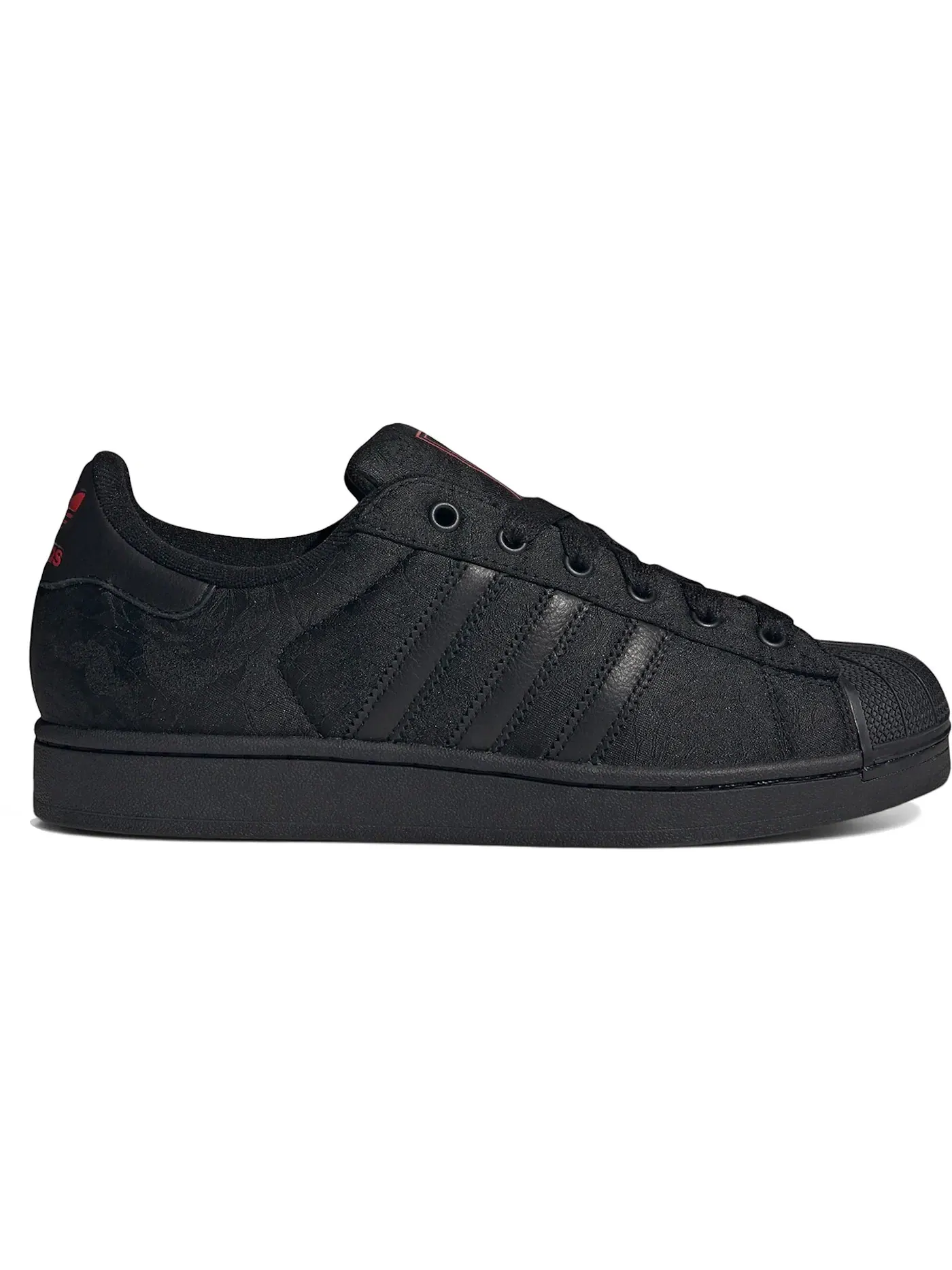 Мужские кроссовки lifestyle Adidas Superstar II — изображение 1 из 1, черный/черный