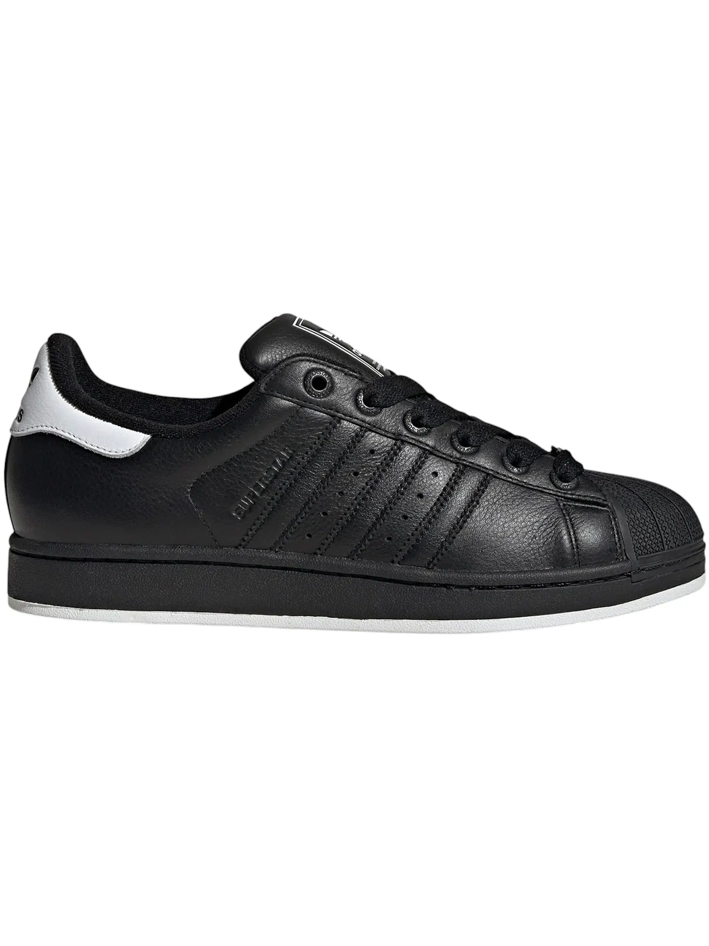 Мужские кроссовки lifestyle Adidas Superstar II — изображение 1 из 1, черный/черный/белый