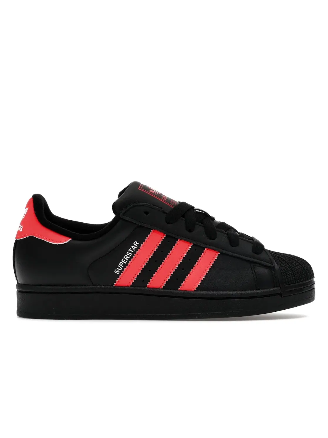 Мужские кроссовки Lifestyle Adidas Superstar II — изображение 1 из 4, черный/красный/белый