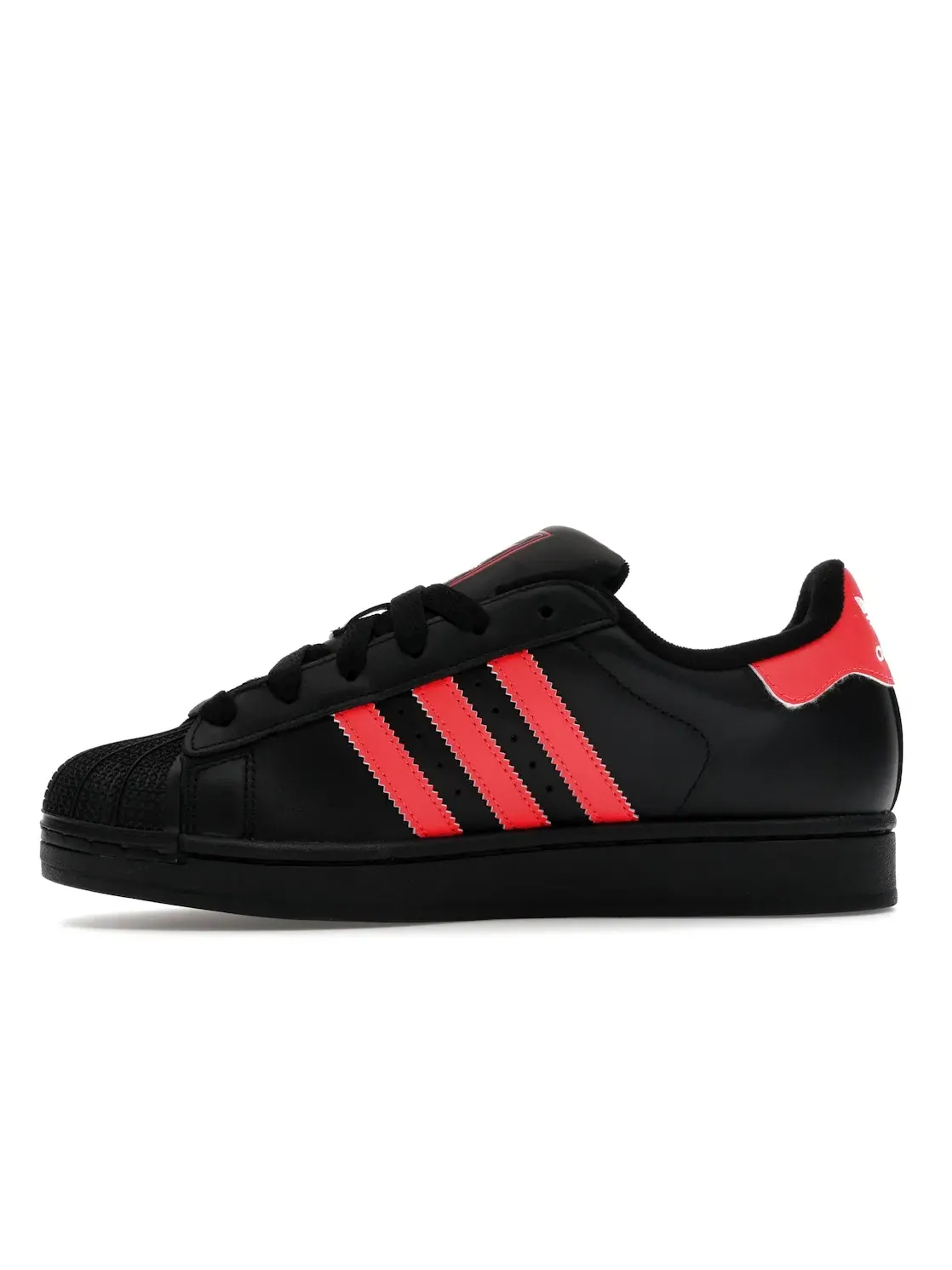 Мужские кроссовки Lifestyle Adidas Superstar II — изображение 3 из 4, черный/красный/белый