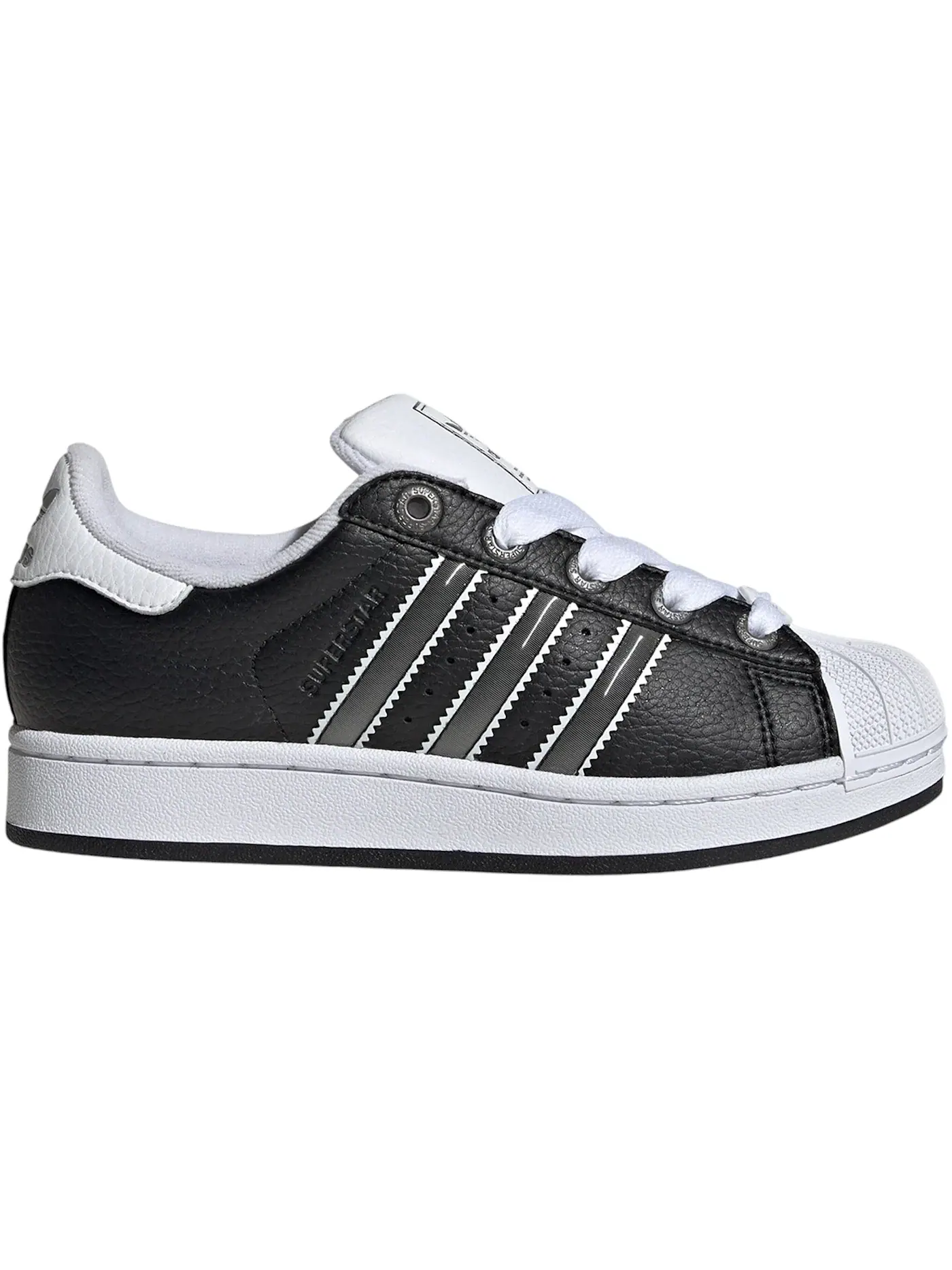 Детские кроссовки Lifestyle Adidas Superstar II — изображение 1 из 1, черный/серебристый/белый