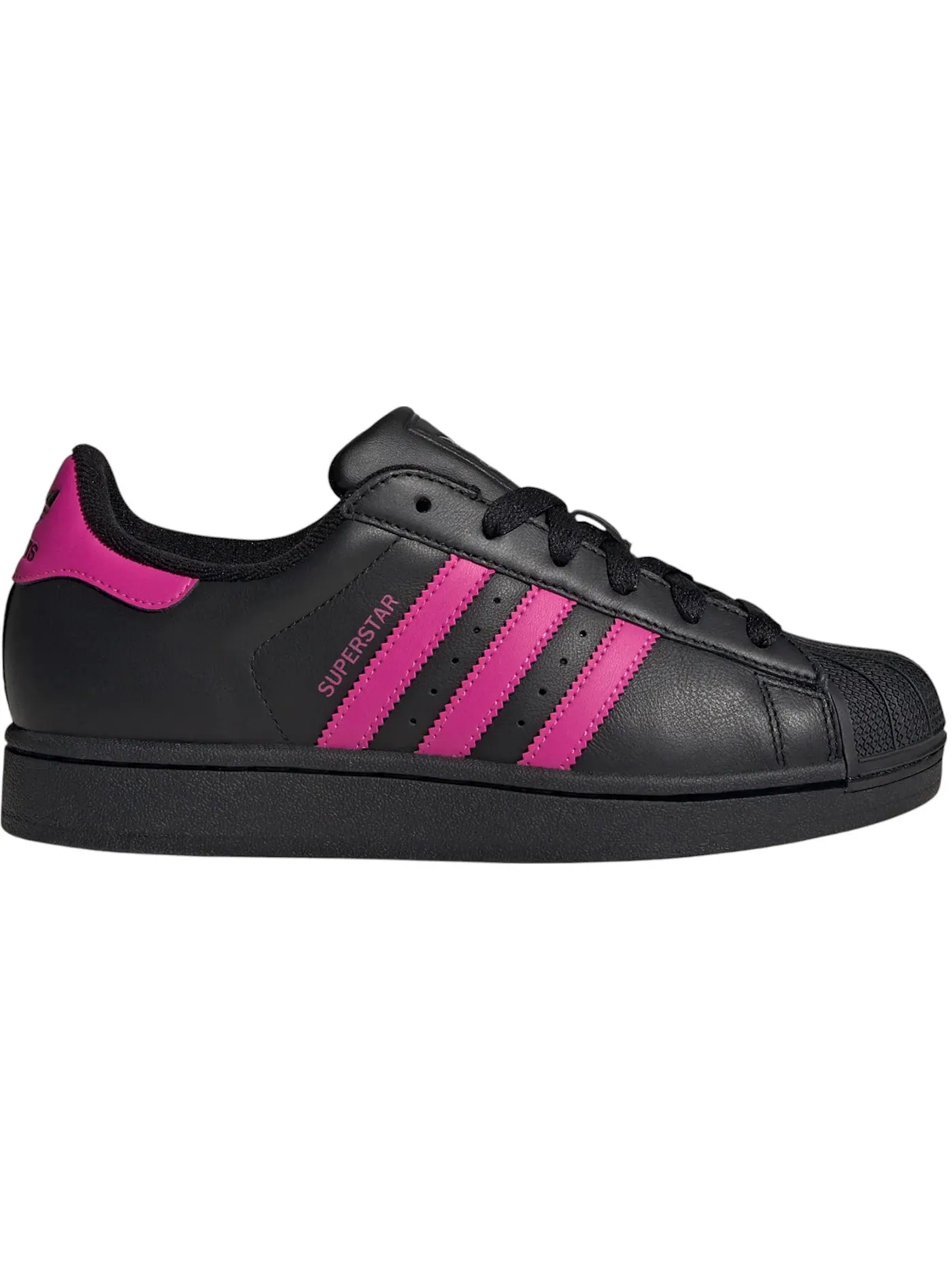 Женские кроссовки Lifestyle Adidas Superstar II — изображение 1 из 1, черный//черный