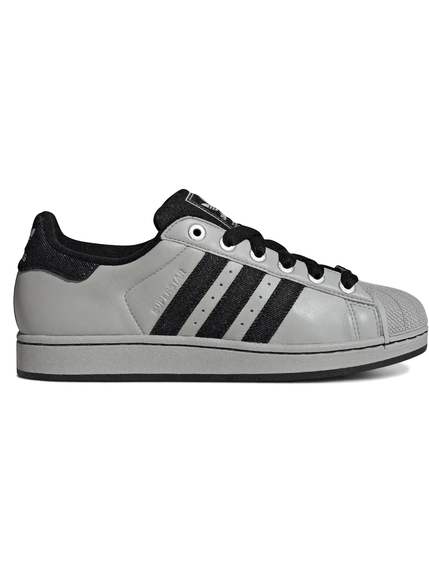 Мужские кроссовки Lifestyle Adidas Superstar II — изображение 1 из 1, серый/черный/серый