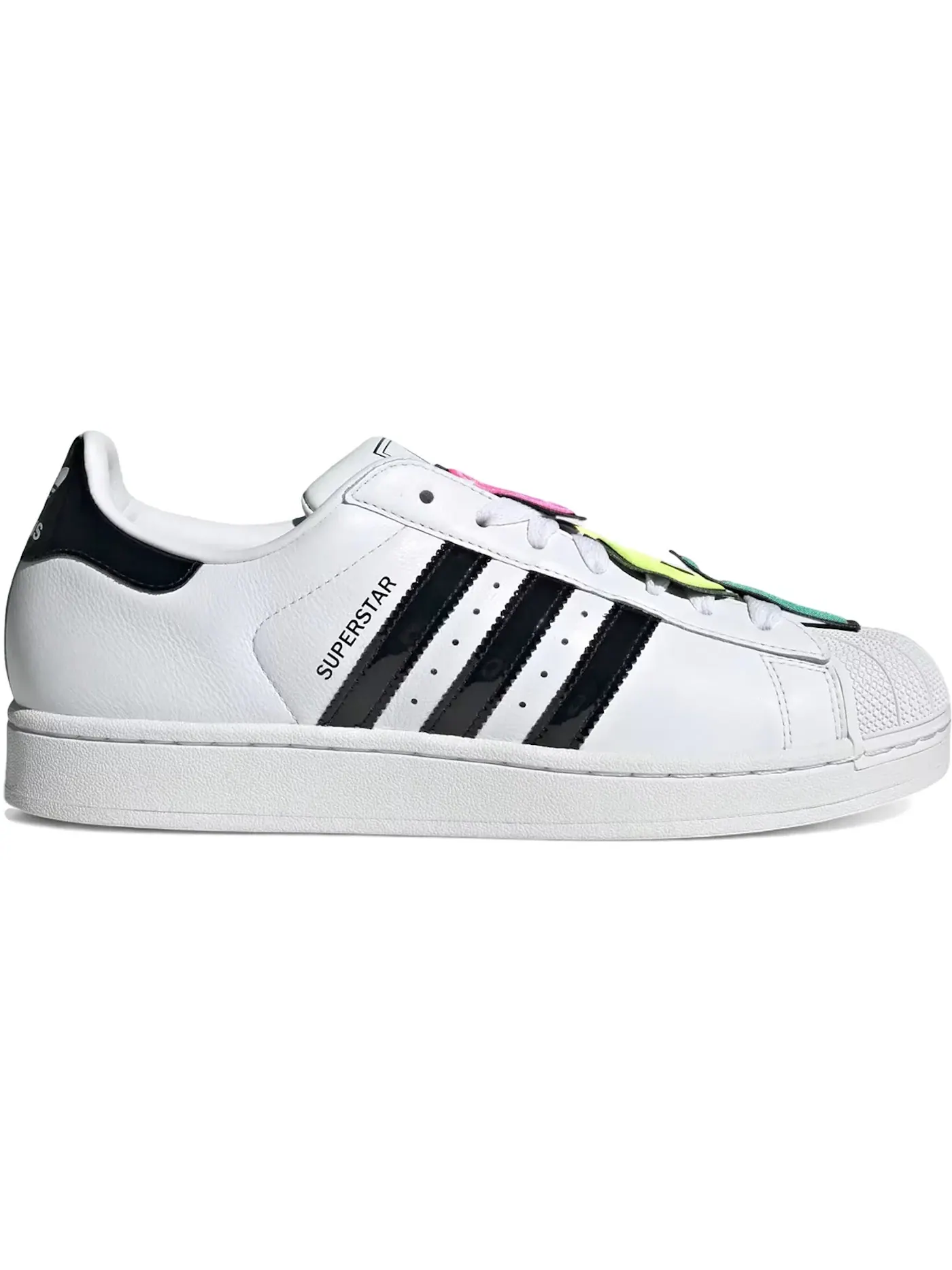 Мужские кроссовки lifestyle Adidas Superstar II Jeremy Scott — изображение 1 из 2, белый черный черный