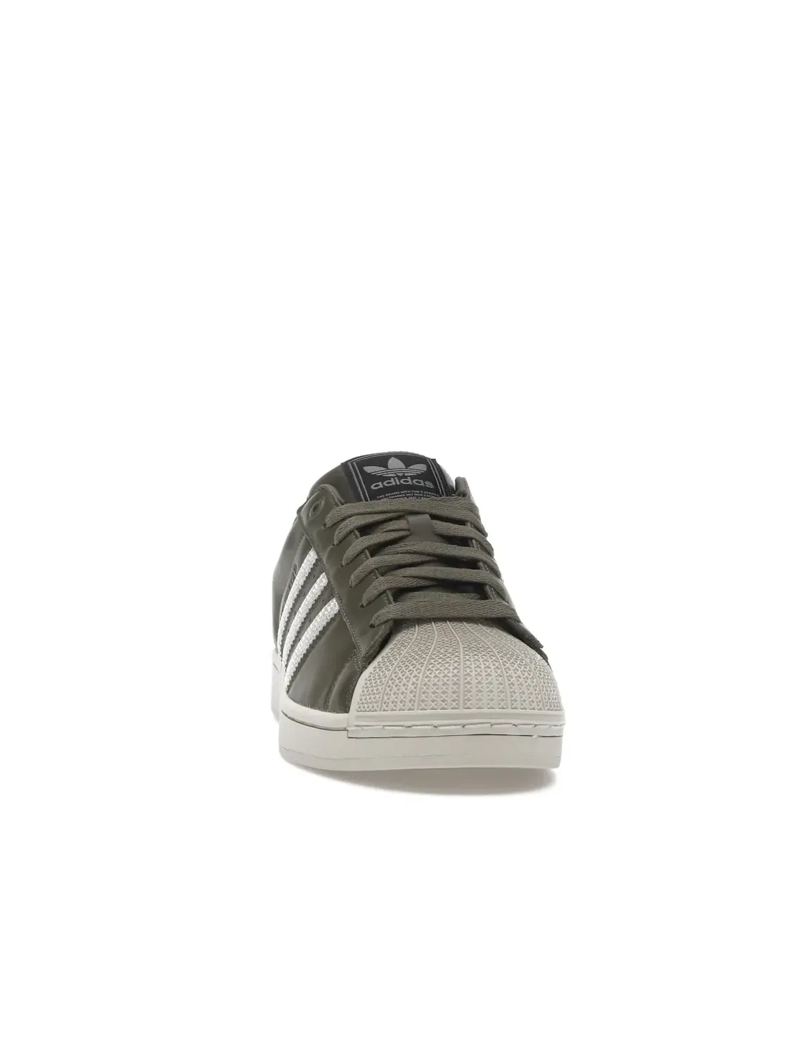 Мужские кроссовки lifestyle Adidas Superstar II — изображение 2 из 4, темный хаки черный