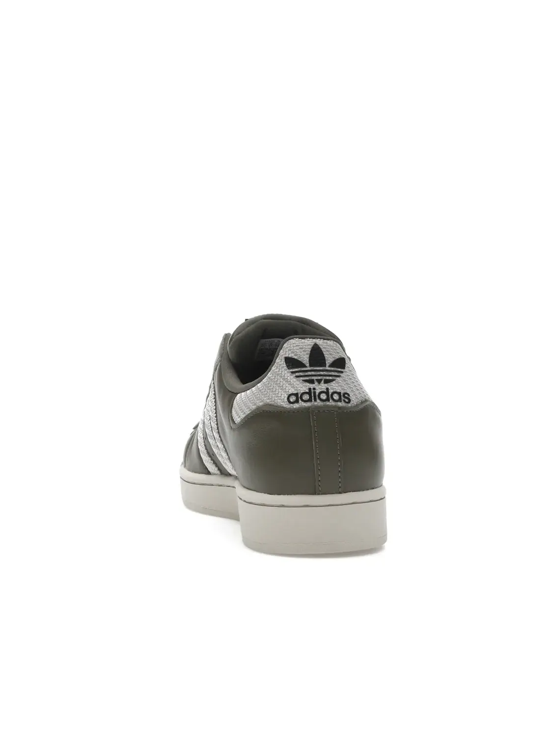 Мужские кроссовки lifestyle Adidas Superstar II — изображение 4 из 4, темный хаки черный