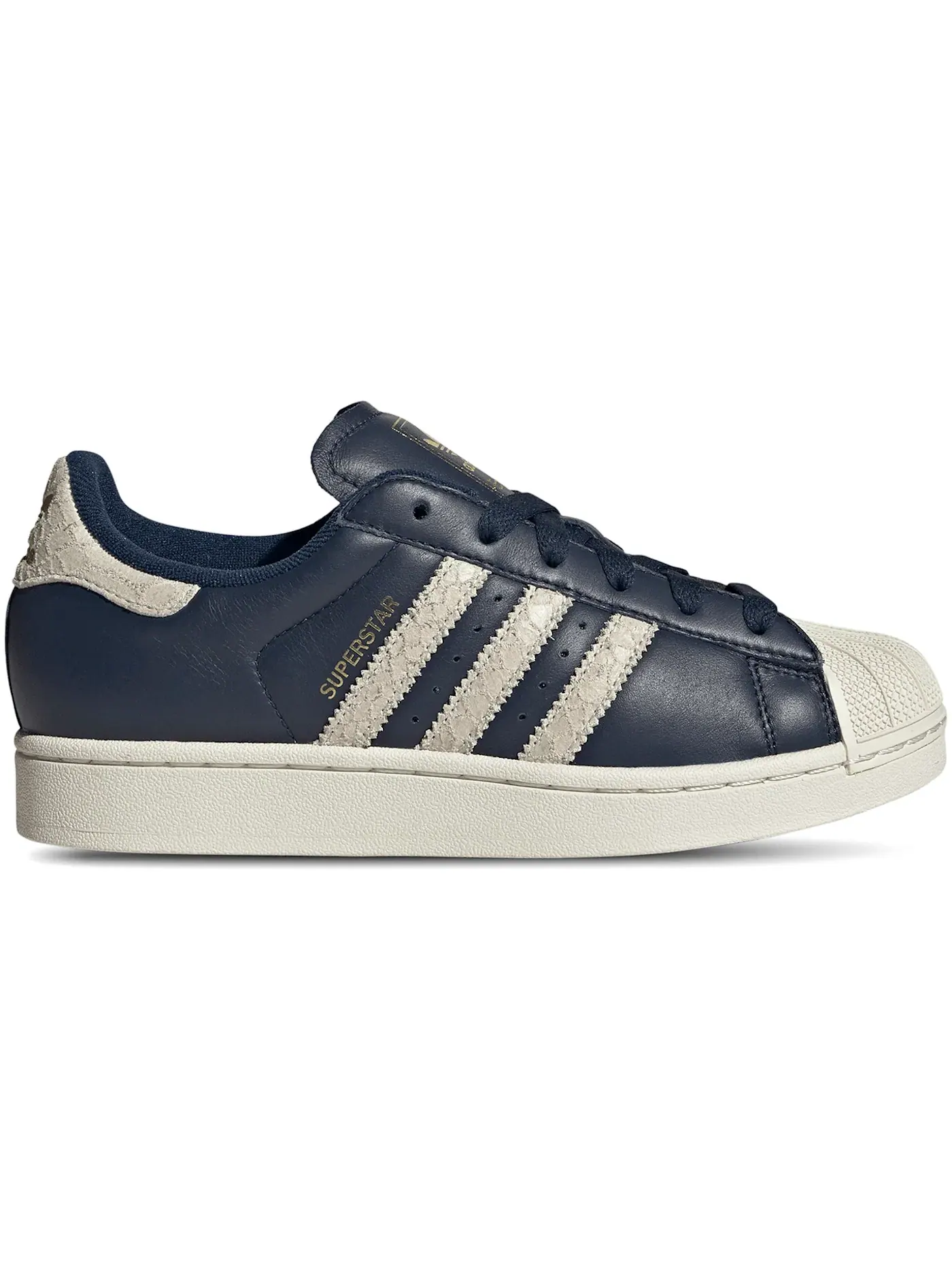 Женские кроссовки lifestyle с змеиным принтом Adidas Superstar II — изображение 1 из 1