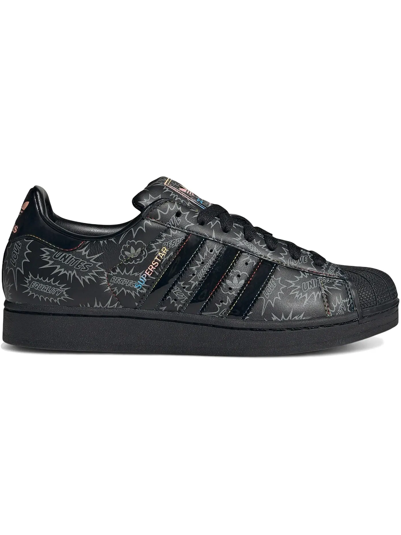 Мужские кроссовки Lifestyle Adidas Superstar II — изображение 1 из 1, черный
