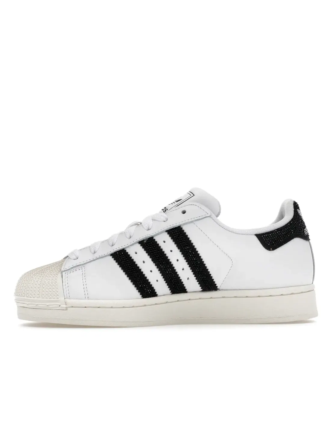 Женские кроссовки с принтом Adidas Superstar II — изображение 3 из 4, белый/черный/белый