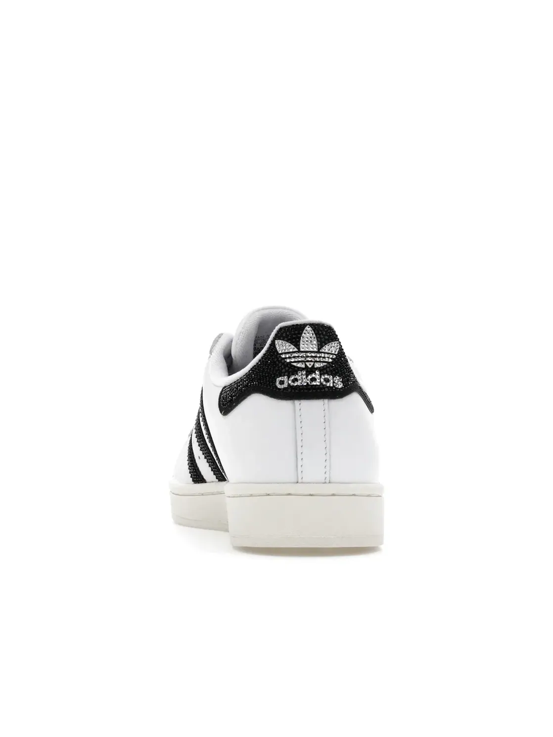 Женские кроссовки с принтом Adidas Superstar II — изображение 4 из 4, белый/черный/белый