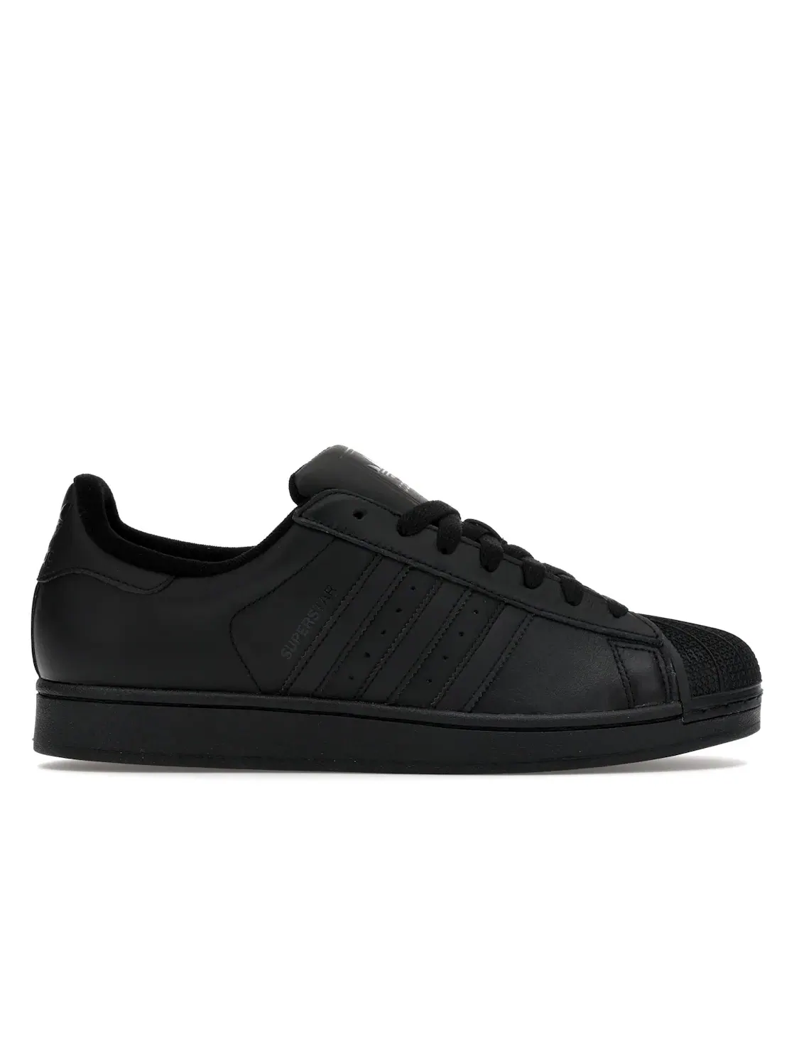 Мужские кроссовки с кожаным верхом Adidas Superstar II — изображение 1 из 4, черный