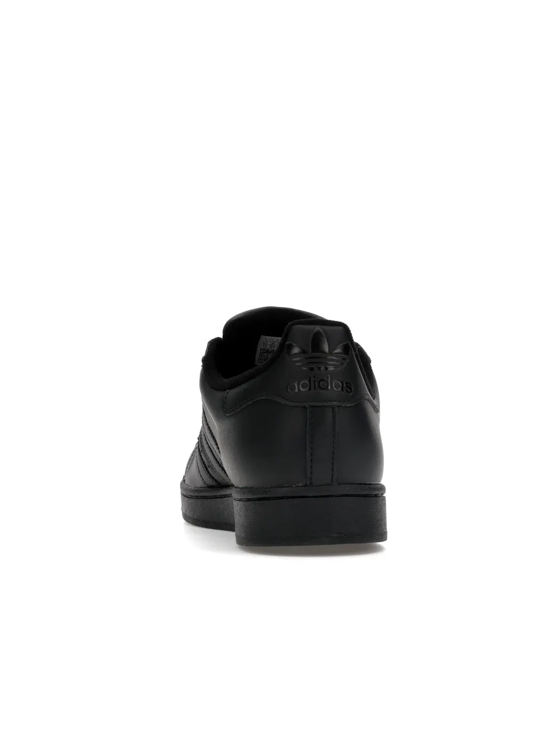 Мужские кроссовки с кожаным верхом Adidas Superstar II — изображение 4 из 4, черный