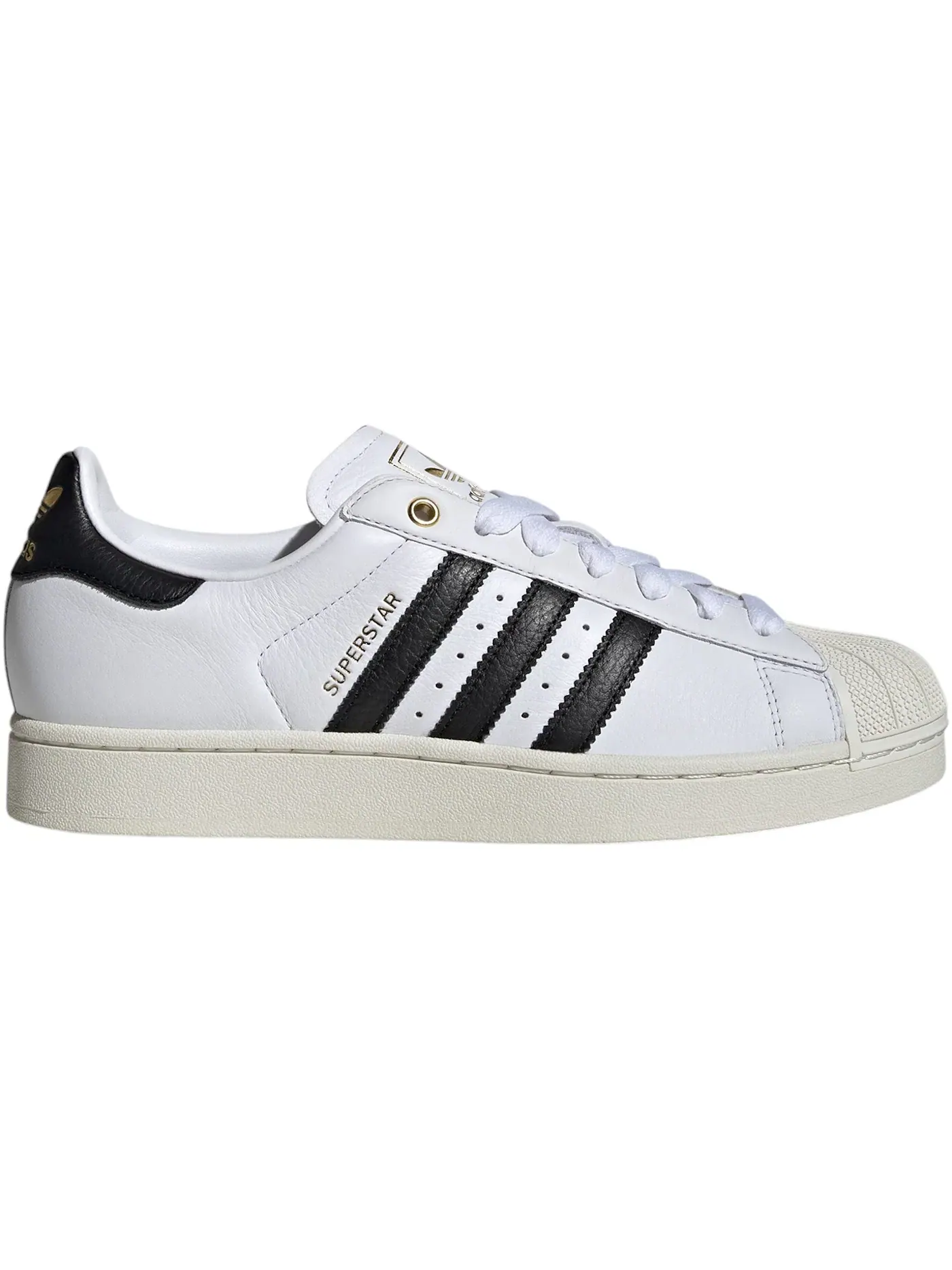 Мужские кроссовки Lifestyle с длинным язычком Adidas Superstar II — изображение 1 из 1, белый/черный/белый