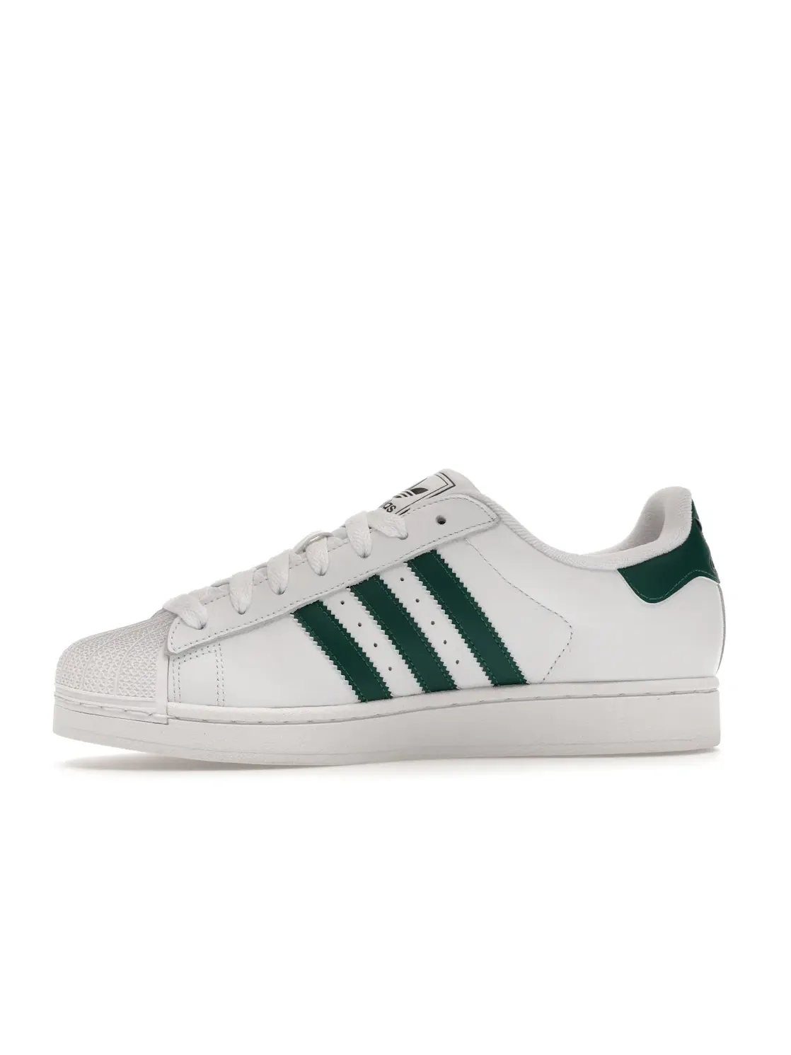 Мужские кроссовки Lifestyle Adidas Superstar II — изображение 3 из 4, белый/зеленый/черный