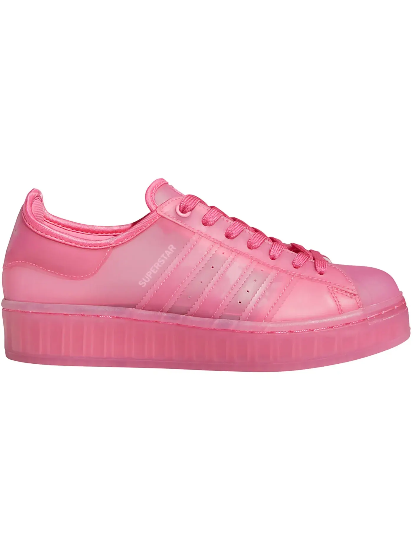 Женские кроссовки Lifestyle Adidas Superstar Jelly — изображение 1 из 1, розовый розовый белый