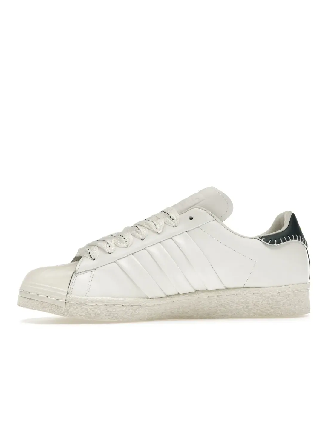 Мужские кроссовки лимитированной серии Adidas Superstar Jonah Hill — изображение 3 из 4, белый/зеленый/белый