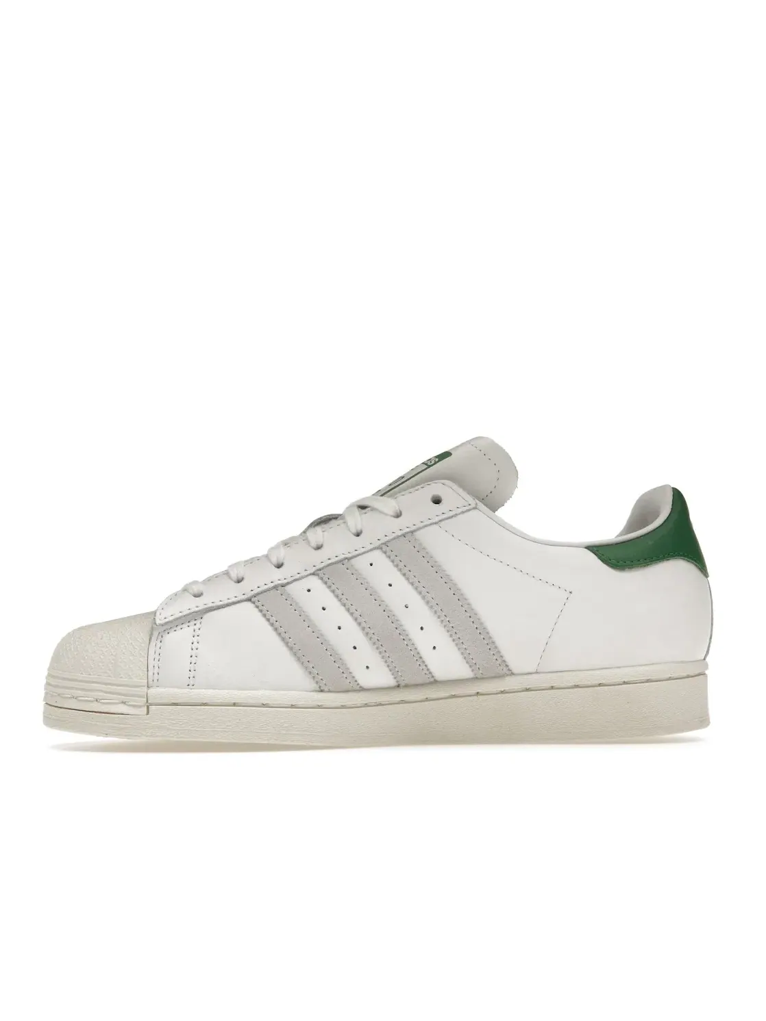 Мужские кроссовки с классическим дизайном Adidas Superstar Adidas — изображение 3 из 4, белый//золотистый