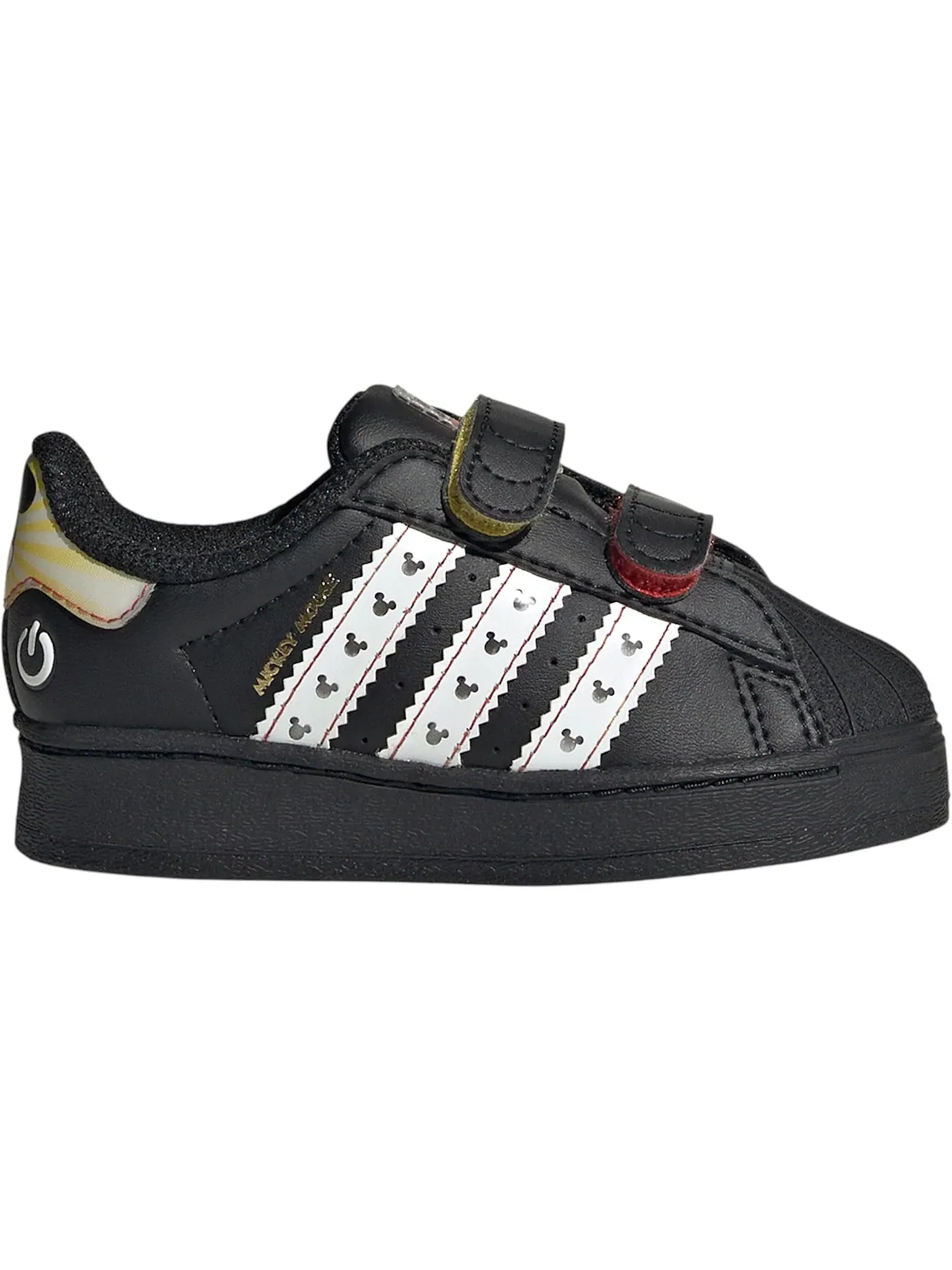Детские кроссовки с LED-подсветкой Adidas Superstar LED Lights Comfort Closure Disney Mickey Mouse — изображение 1 из 1