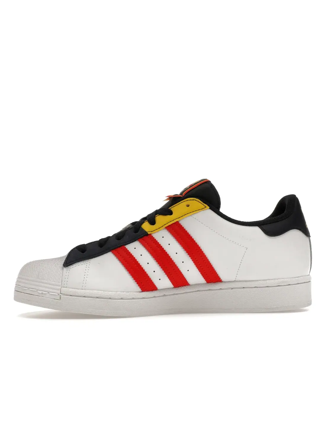 Мужские кроссовки Lifestyle Adidas Superstar — изображение 3 из 4, белый//красный