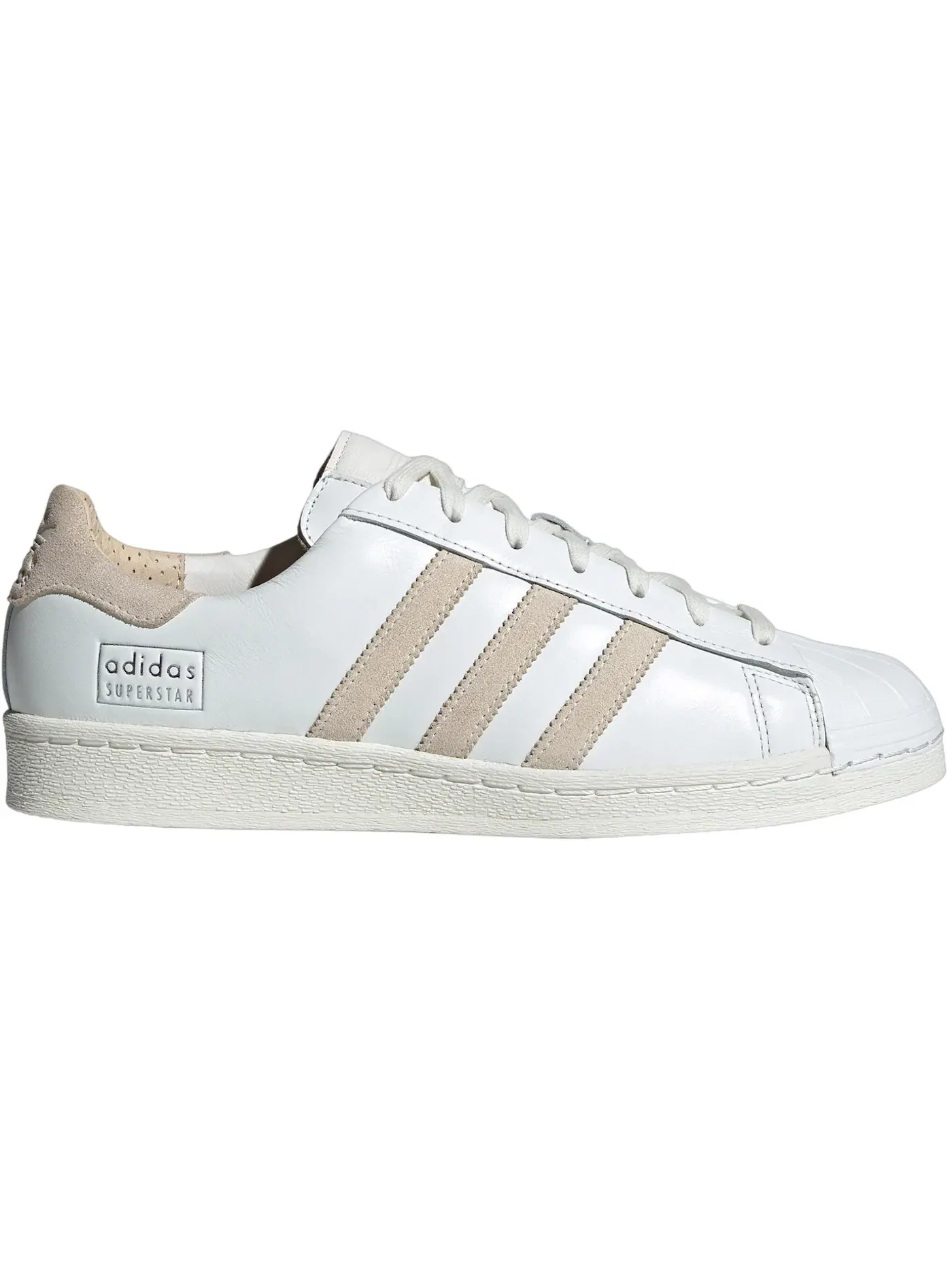 Мужские кроссовки кожаные Adidas Superstar Lux — изображение 1 из 1, белый белый белый