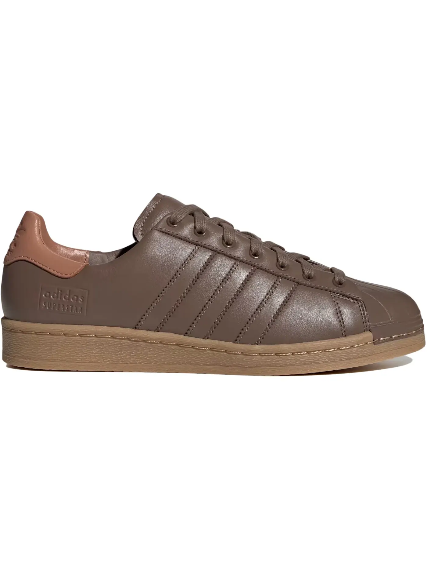 Мужские кроссовки Lifestyle Adidas Superstar Lux, Earth Strata/Earth Strata/Gum — изображение 1 из 1