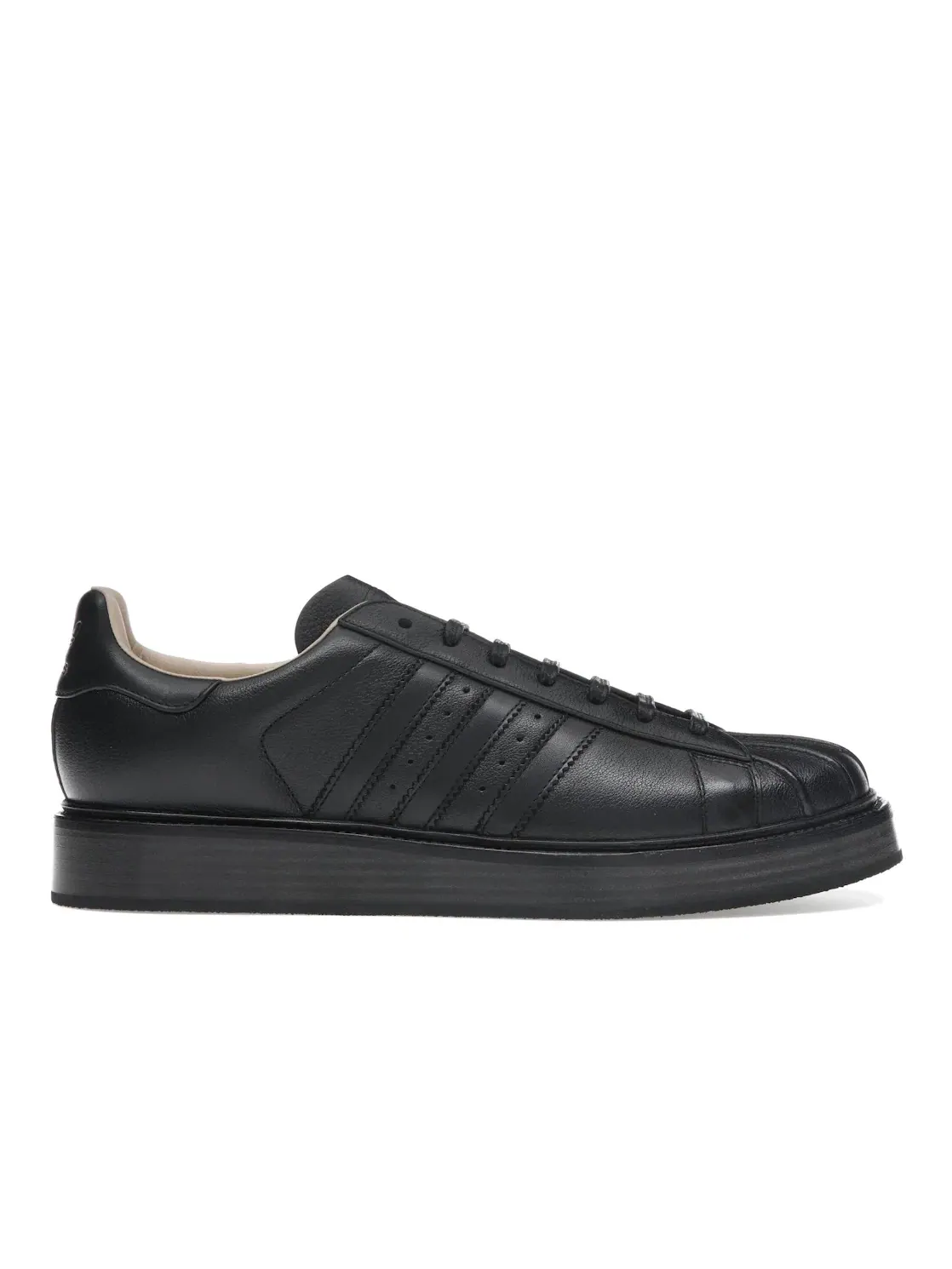 Мужские кроссовки Lifestyle с монолитным носком Adidas Superstar Lux — изображение 1 из 4, черный