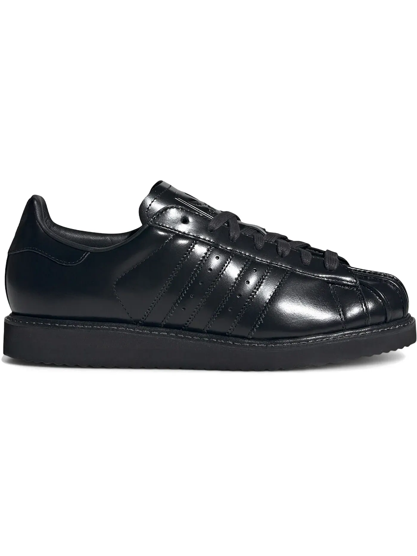 Мужские кроссовки Lifestyle Superstar Lux Adidas — изображение 1 из 1, черный черный черный
