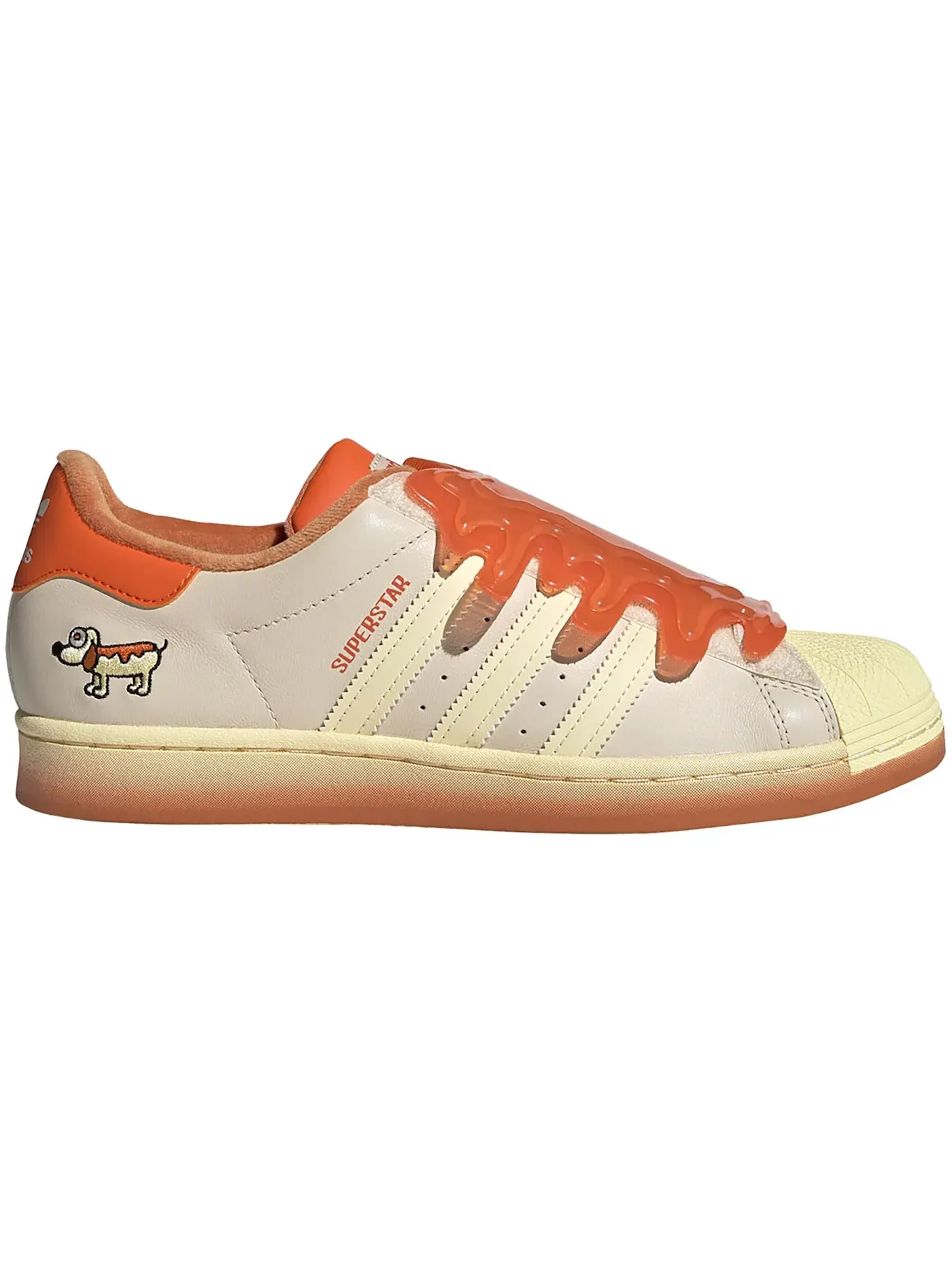 Мужские кроссовки Lifestyle Adidas Superstar — изображение 1 из 1, желтый/оранжевый/желтый