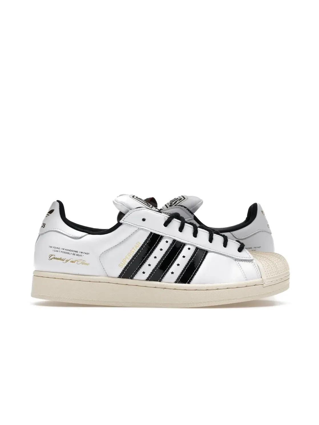 Мужские кроссовки повседневные Adidas Superstar Adidas — изображение 1 из 4, белый/черный