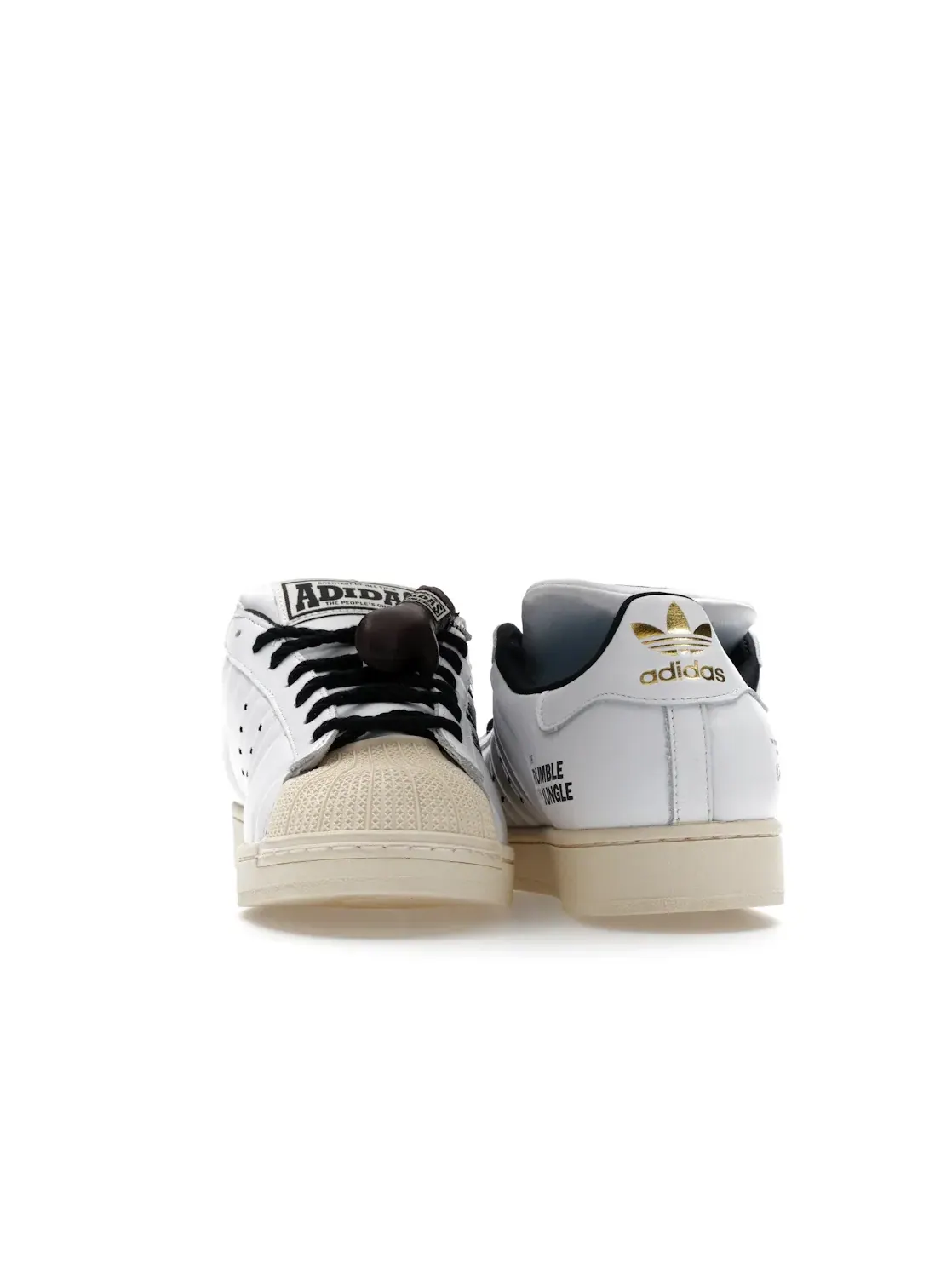 Мужские кроссовки повседневные Adidas Superstar Adidas — изображение 4 из 4, белый/черный