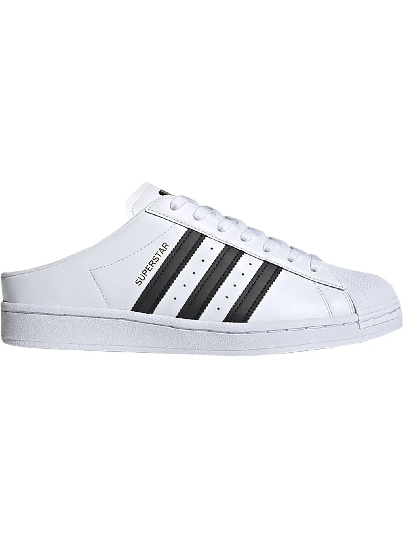 Мужские кеды-мюли Superstar Mule Adidas — изображение 1 из 1, белый/черный/белый