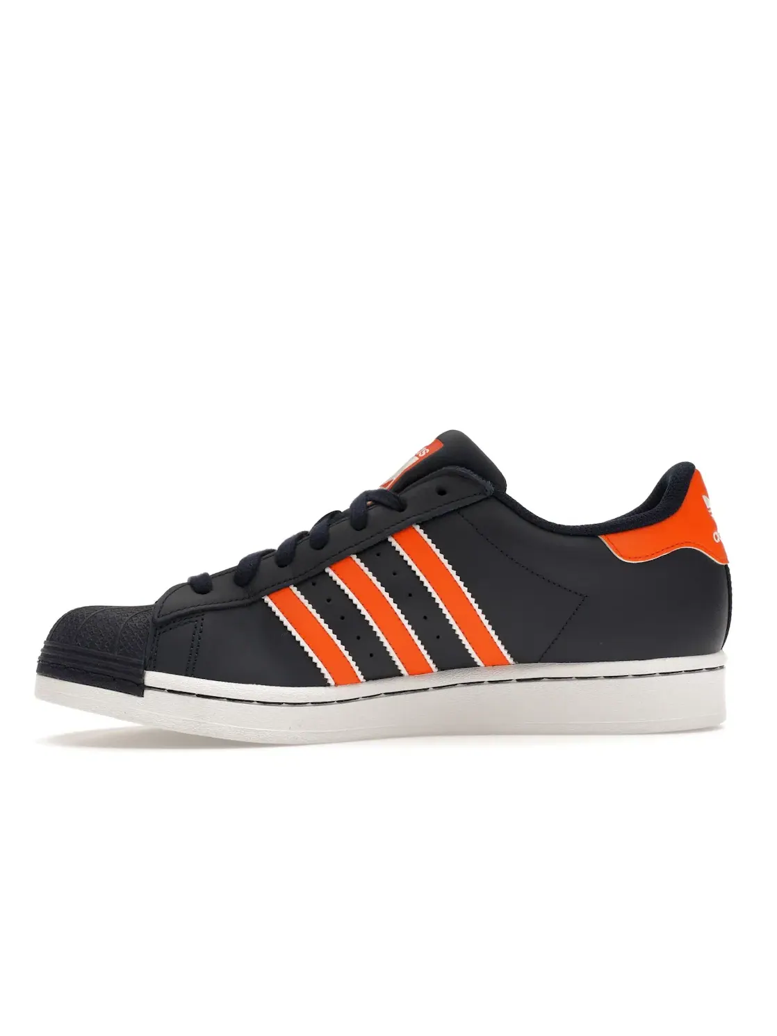 Мужские кроссовки Lifestyle Adidas Superstar — изображение 3 из 4, индиго/оранжевый/белый