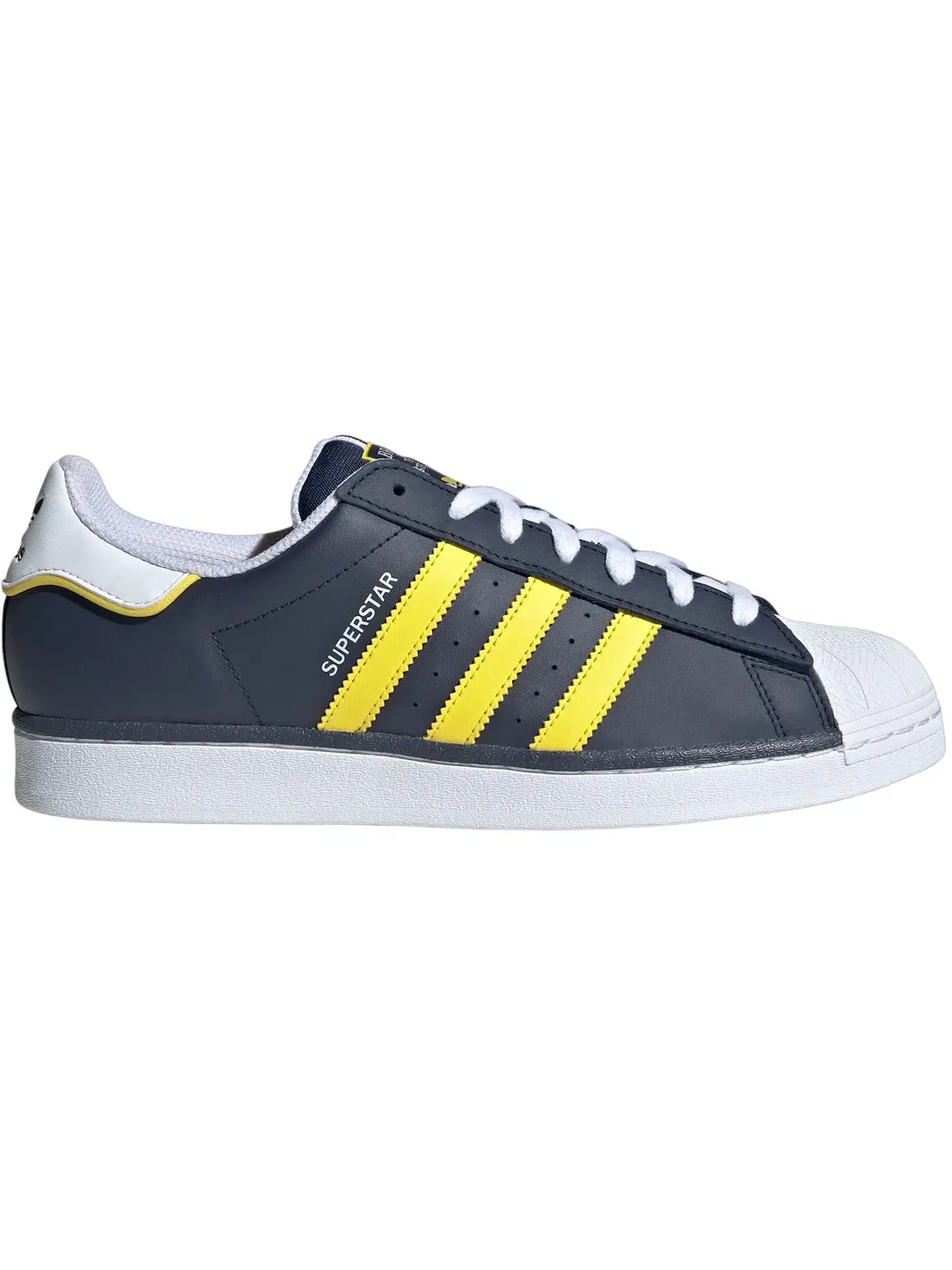 Мужские кроссовки Lifestyle Adidas Superstar — изображение 1 из 1, индиго желтый белый