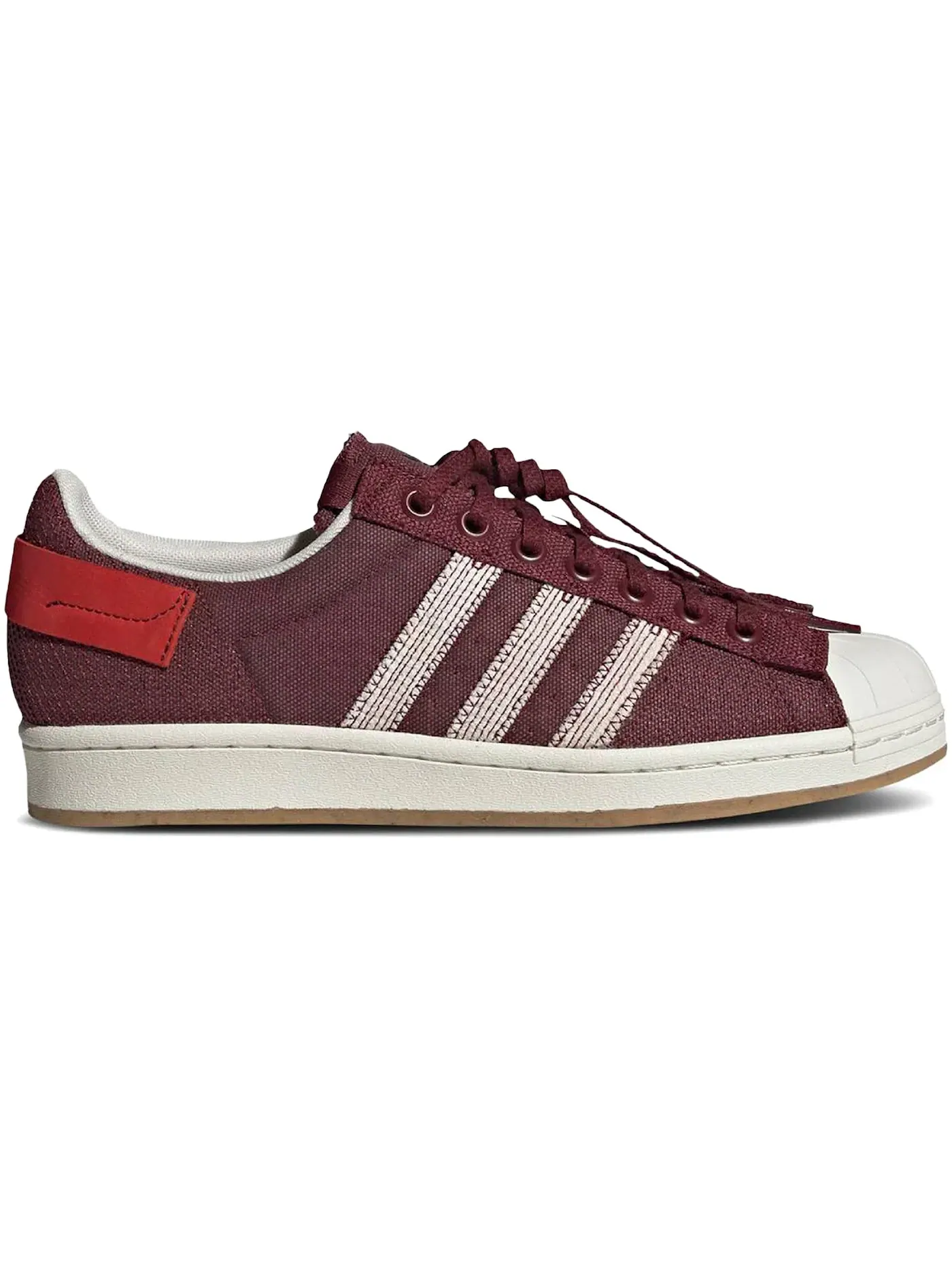 Мужские кроссовки Lifestyle Adidas Superstar — изображение 1 из 1, красный//белый