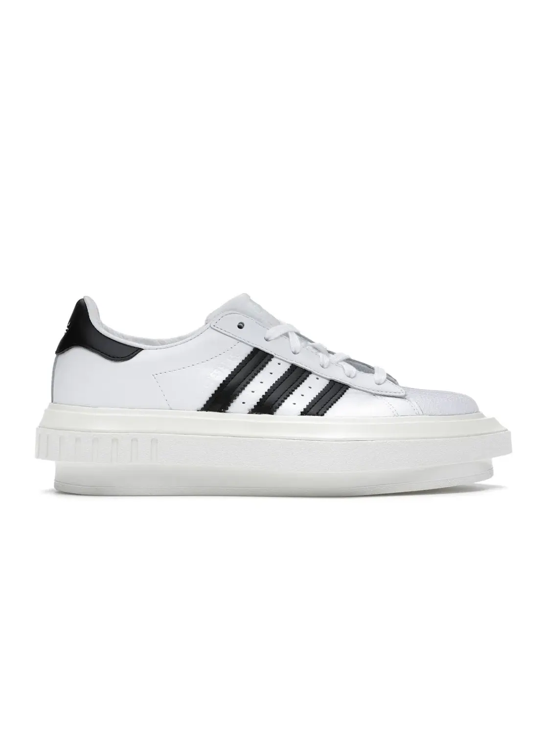 Женские кроссовки с платформой Adidas Superstar Platform Adidas — изображение 1 из 4, белый черный белый