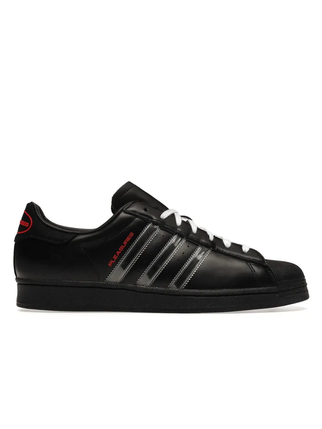 Мужские кроссовки Lifestyle с полупрозрачными полосками Adidas Superstar PLEASURES — изображение 1 из 4