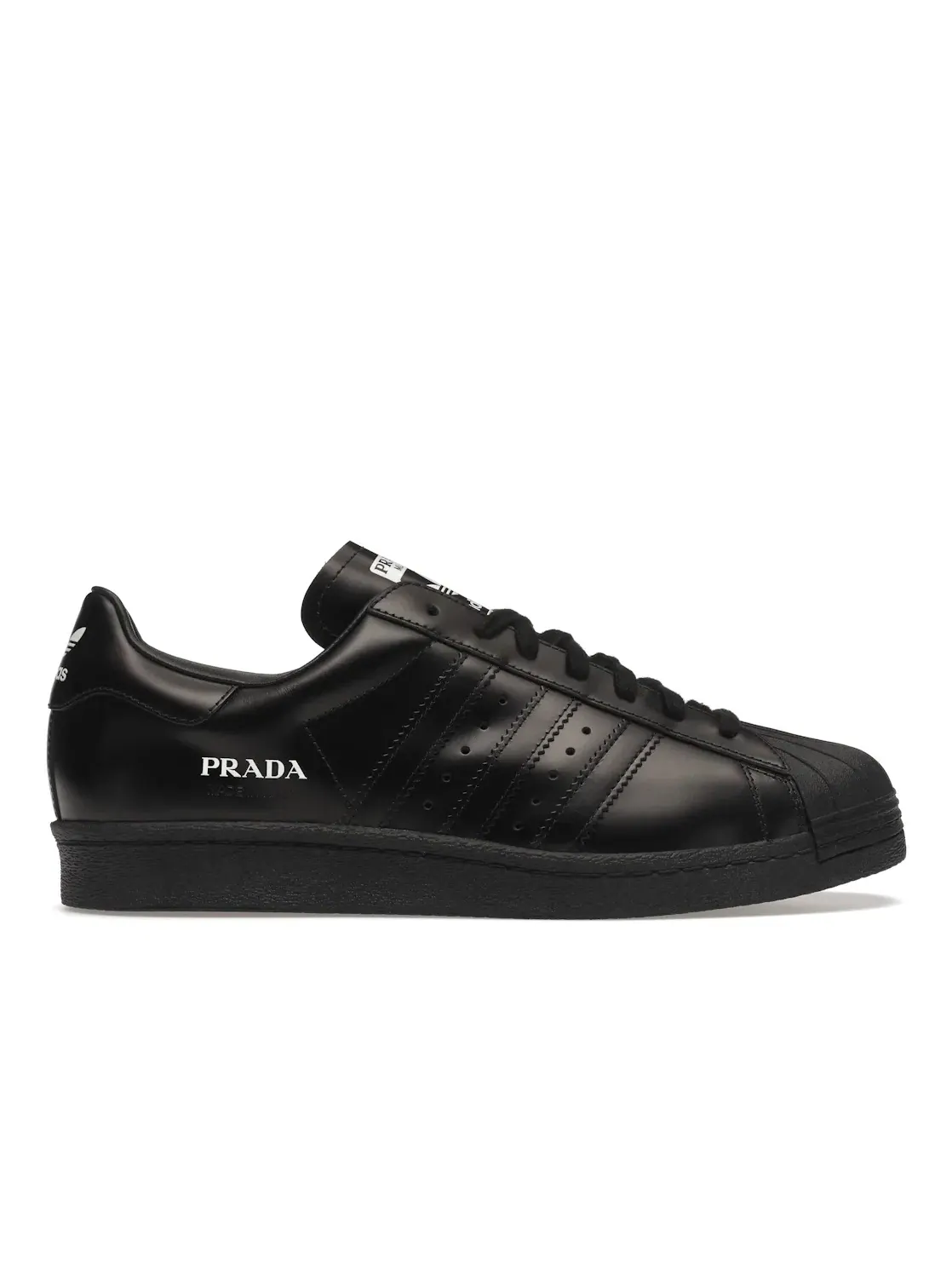 Мужские кроссовки Lifestyle с кожаным верхом Adidas Superstar — изображение 1 из 4, черный/черный/черный