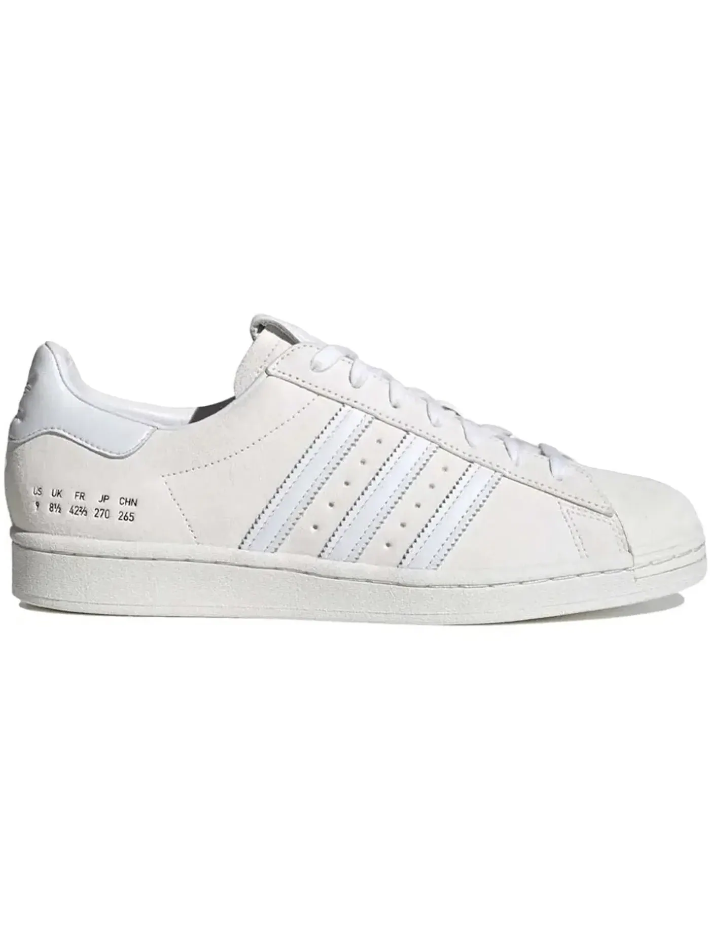 Мужские кроссовки Lifestyle Adidas Superstar Premium — изображение 1 из 1, белый/белый