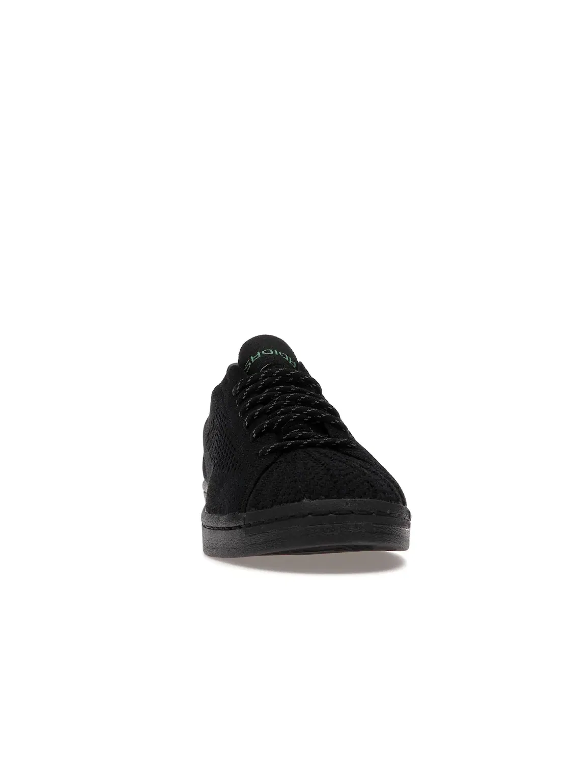 Мужские кроссовки Lifestyle с принтом Adidas Superstar Primeknit Pharrell — изображение 2 из 4, черный/черный/зеленый