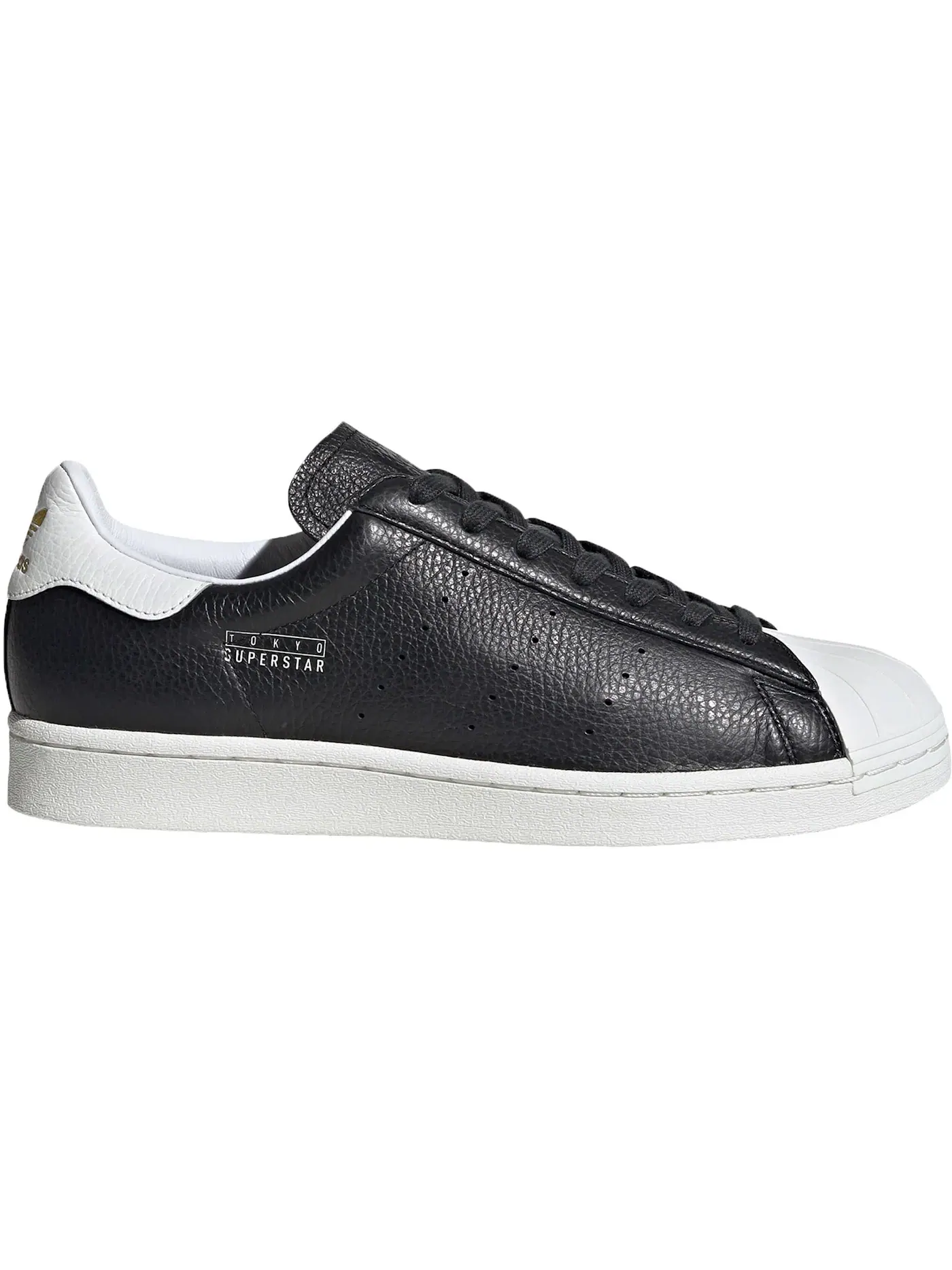 Мужские кроссовки lifestyle Adidas Superstar Pure — изображение 1 из 1, черный/белый